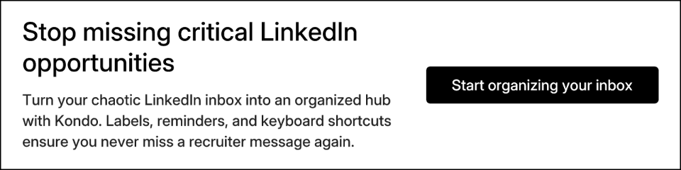 Stop missing critical LinkedIn opportunities