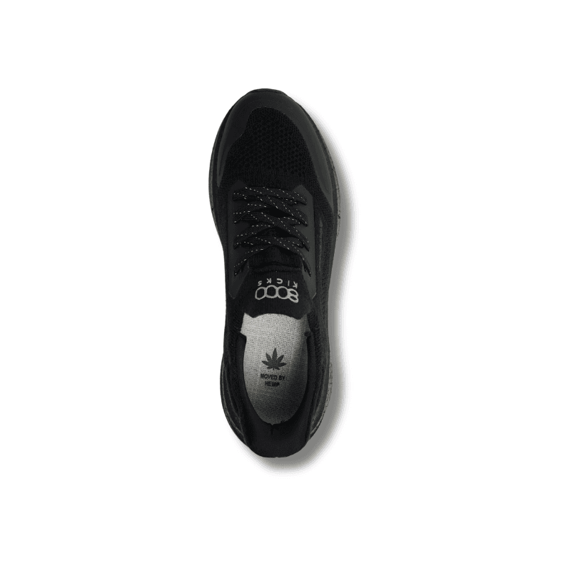 Hemp Runners Full Black | 8000Kicks