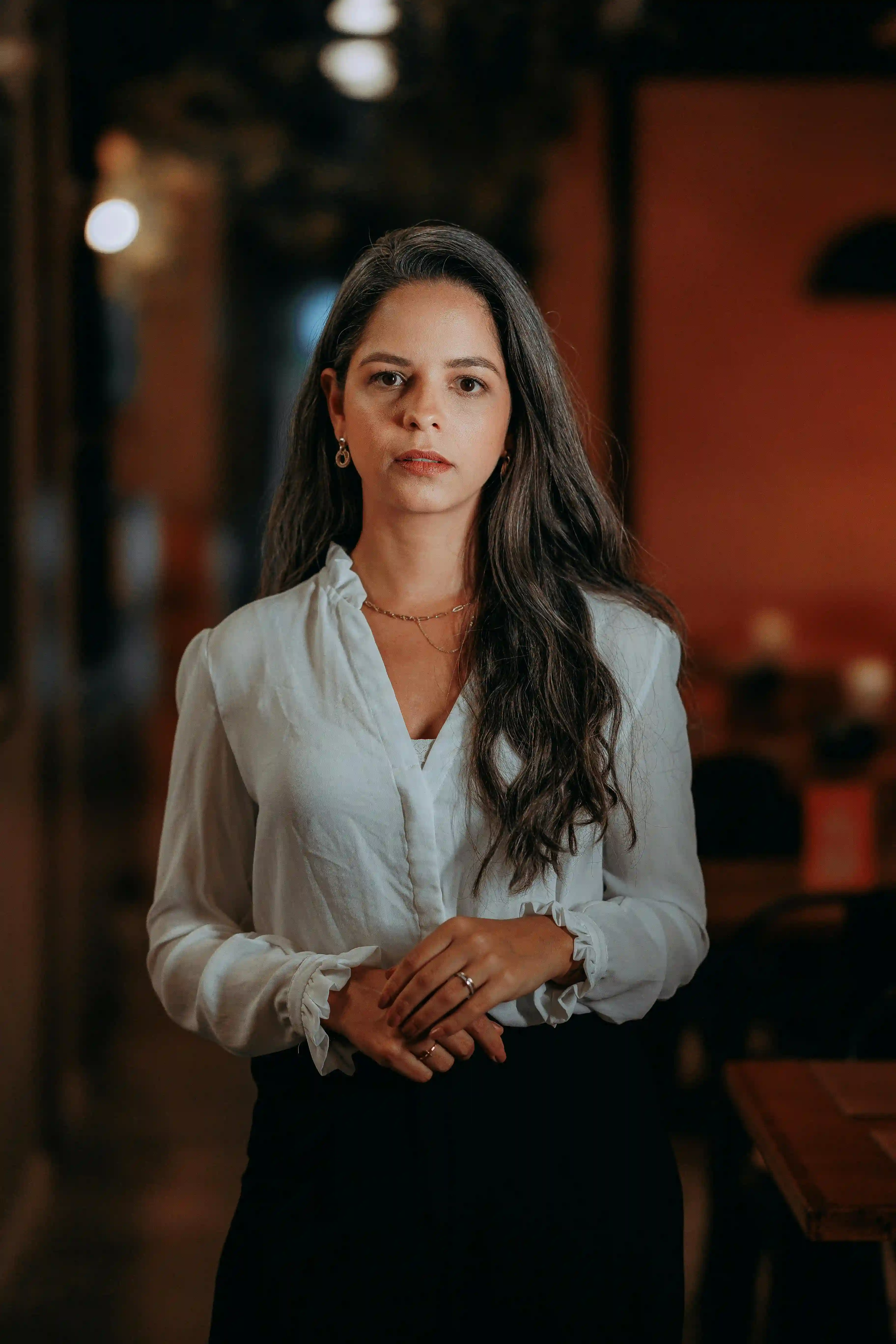Business woman at desk