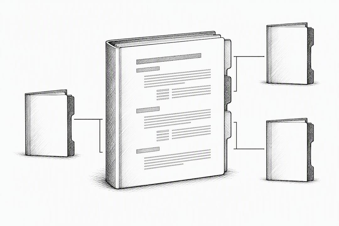 Agreement clauses linked to schedule entries