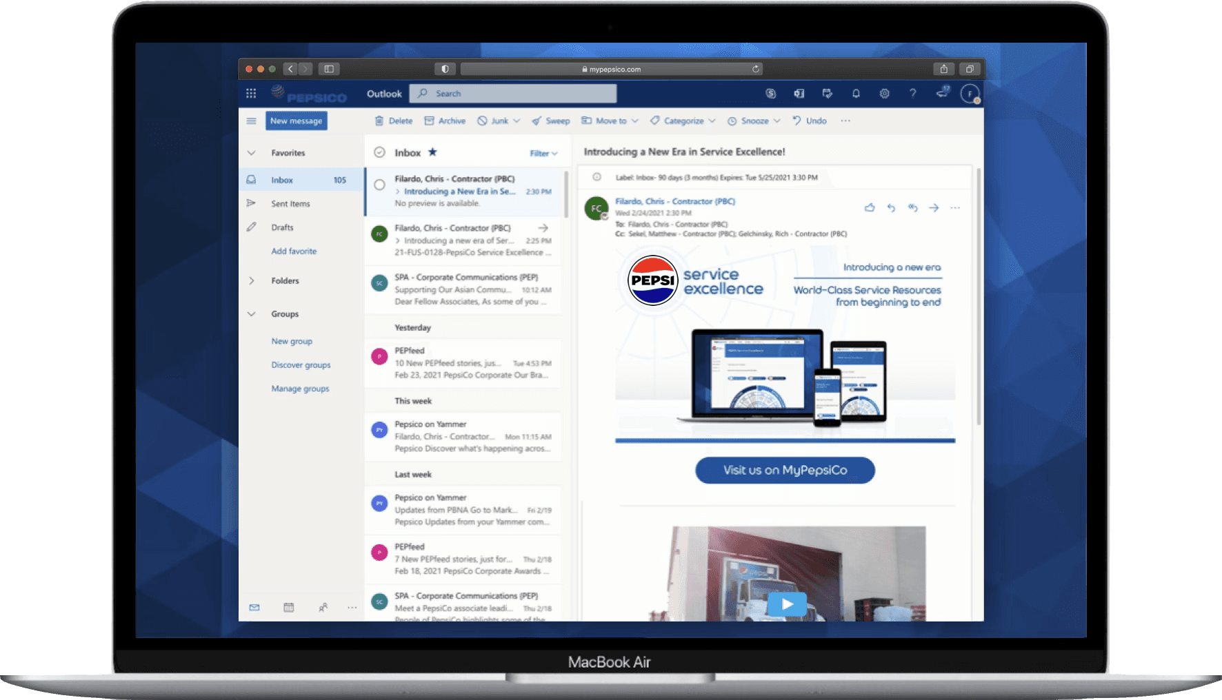 Pepsi Service Decision Support