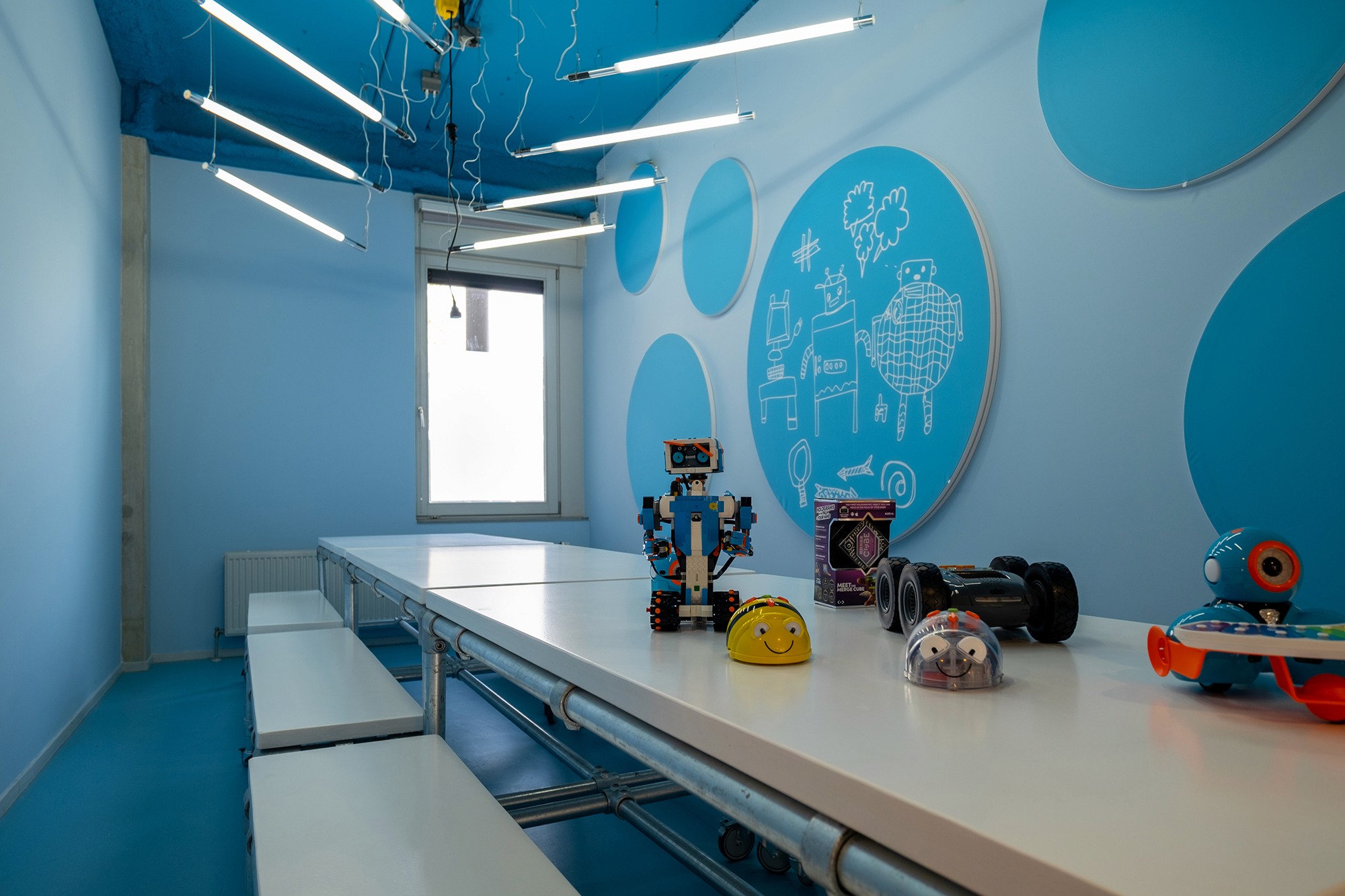 Grafisch ontwerp Skillslab ruimte