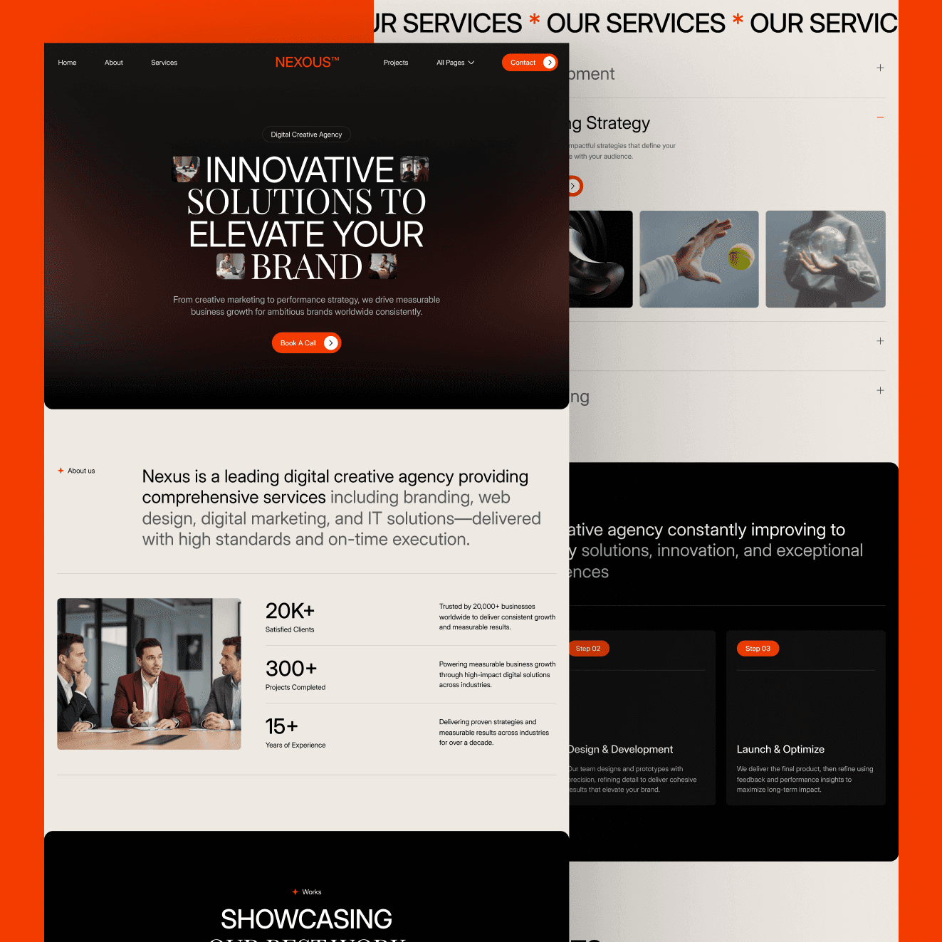 framer seo consultancy template