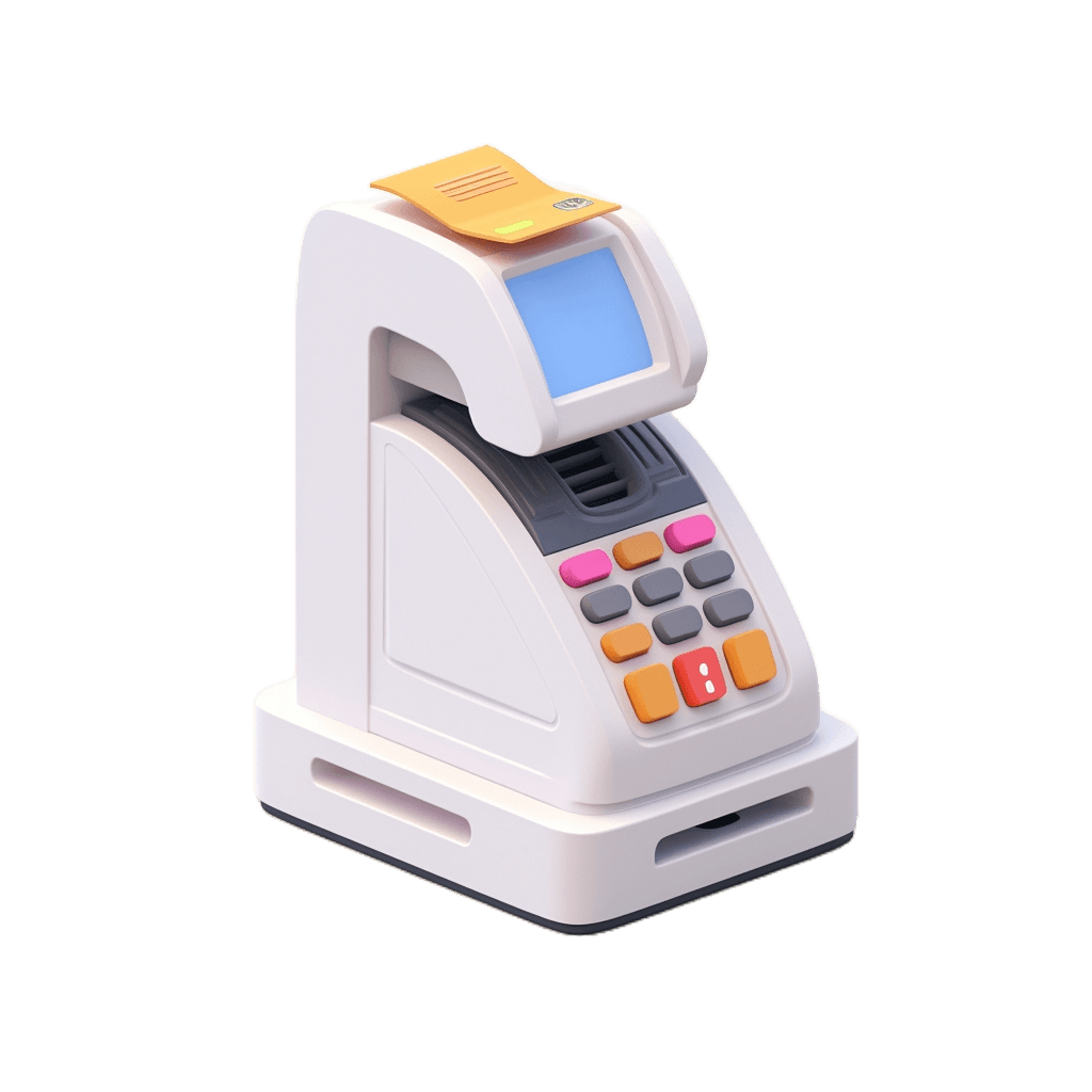 Cash machine 3d icon