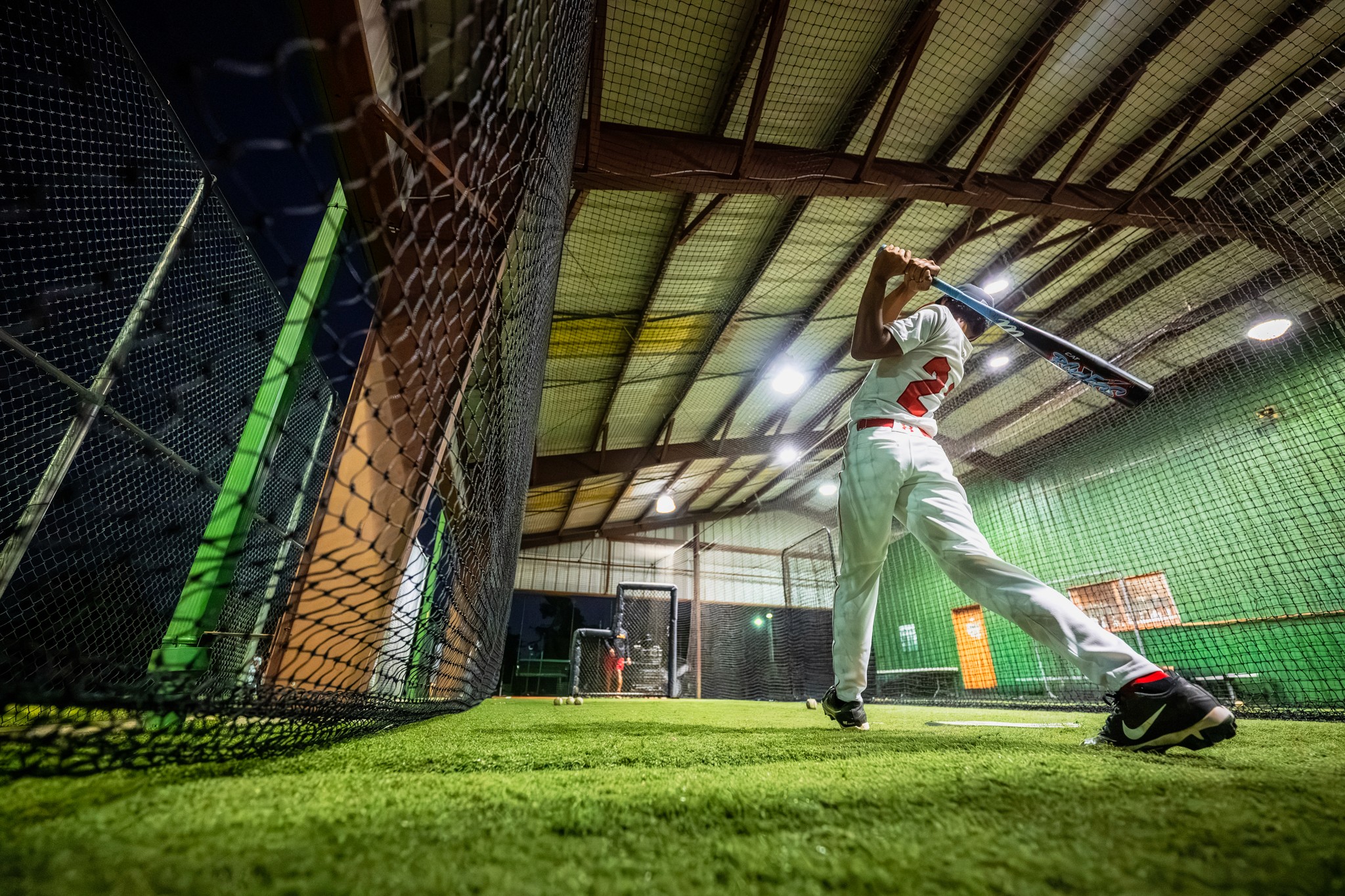 hitting practice for youth baseballl league