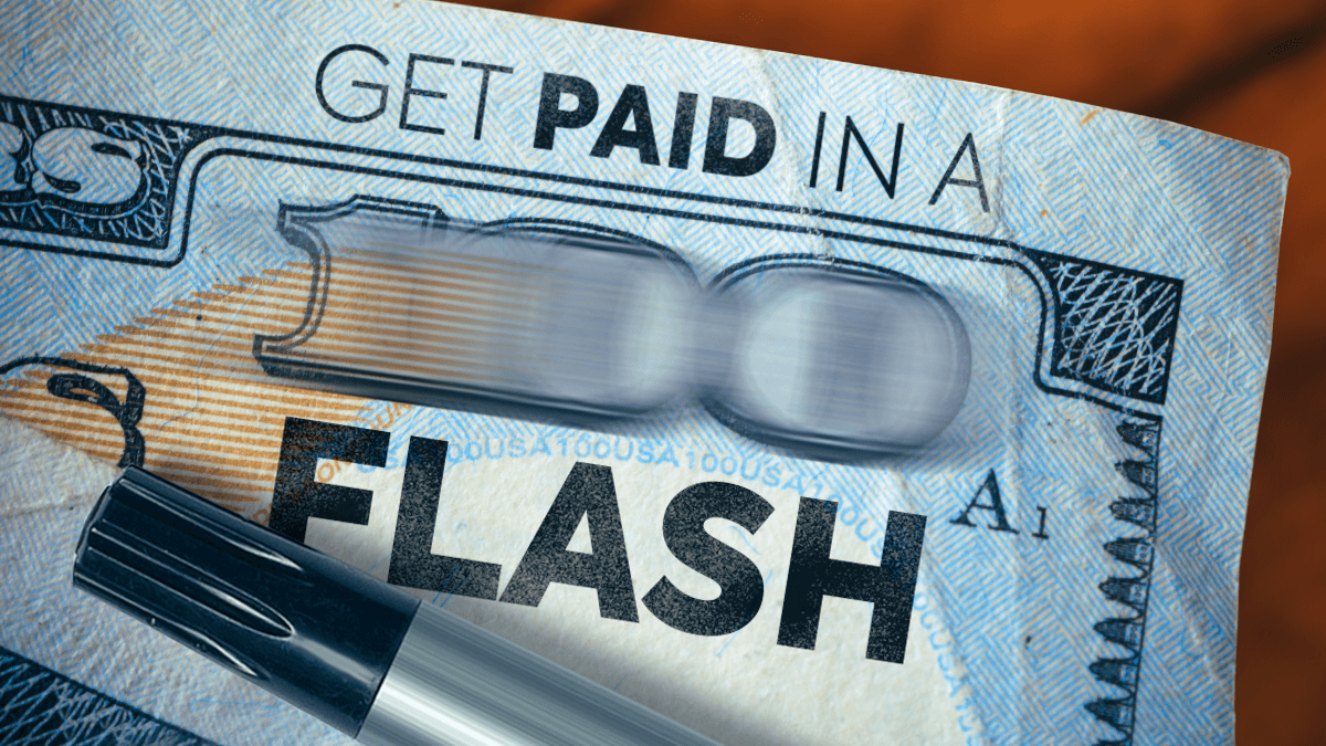magic plan fast payment concept focused on quicker invoicing and cash flow