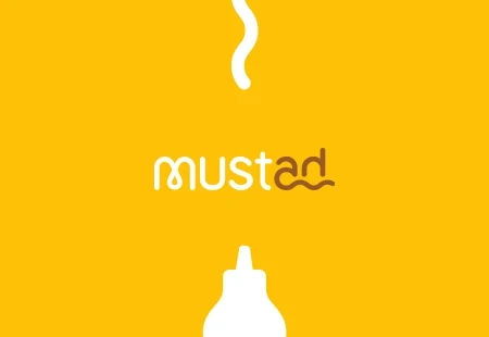 머스타드(Mustad) 모바일 앱 브랜드 로고