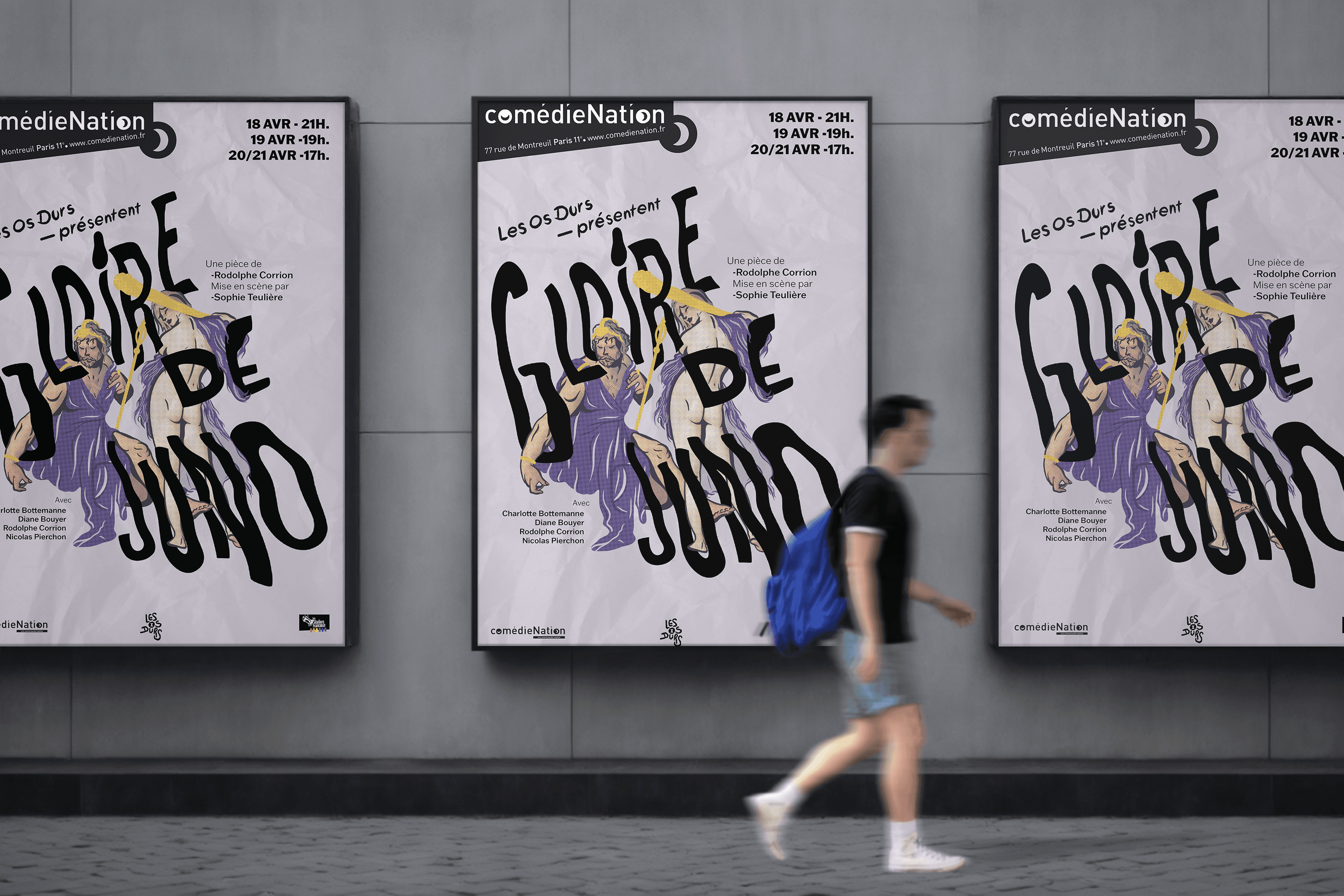 Gloire de Juno - Typographie et imprimante