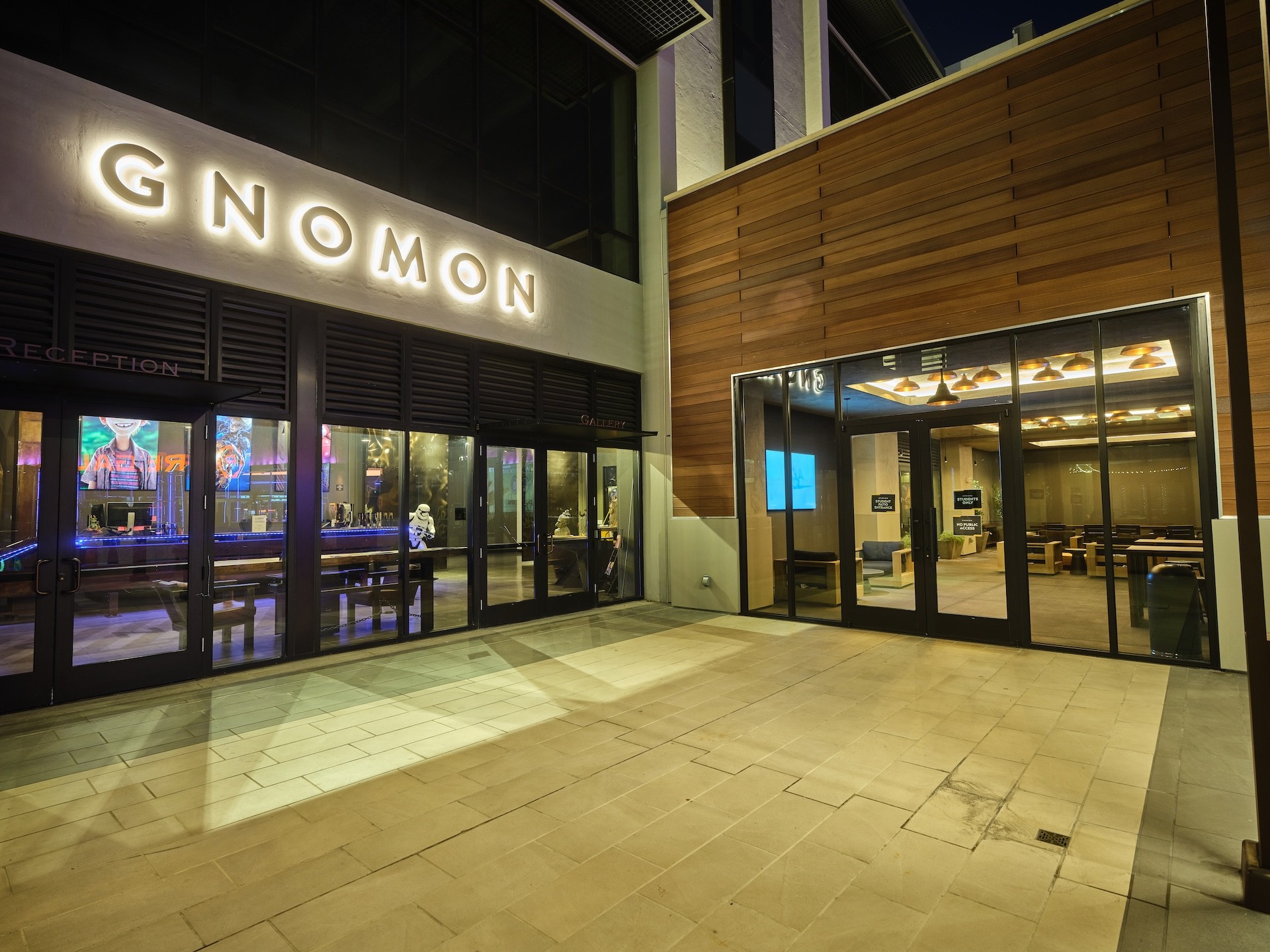 New headquarters of Gnomon School of Visual Effects at NoHo West