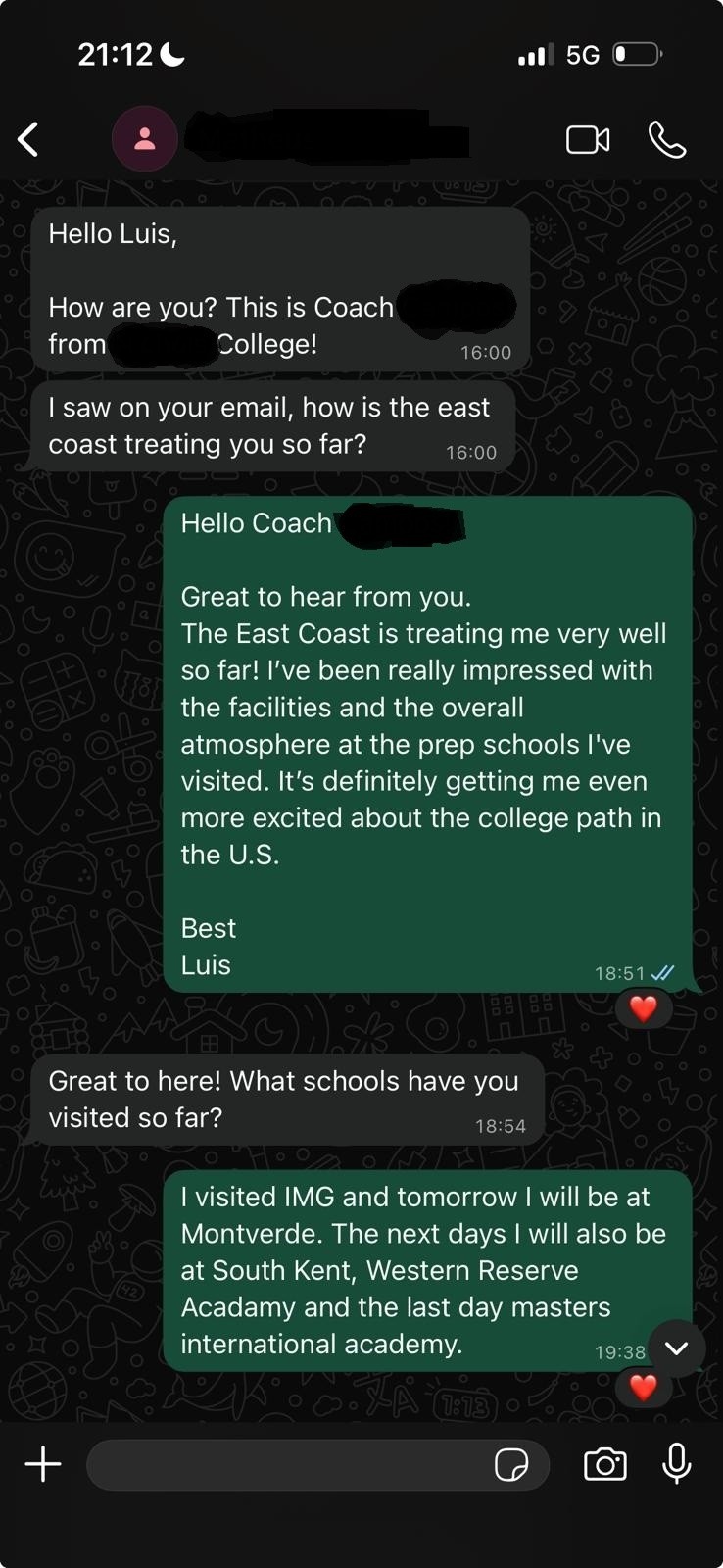 east-coast-prep-school-besuch-coach-kontakt