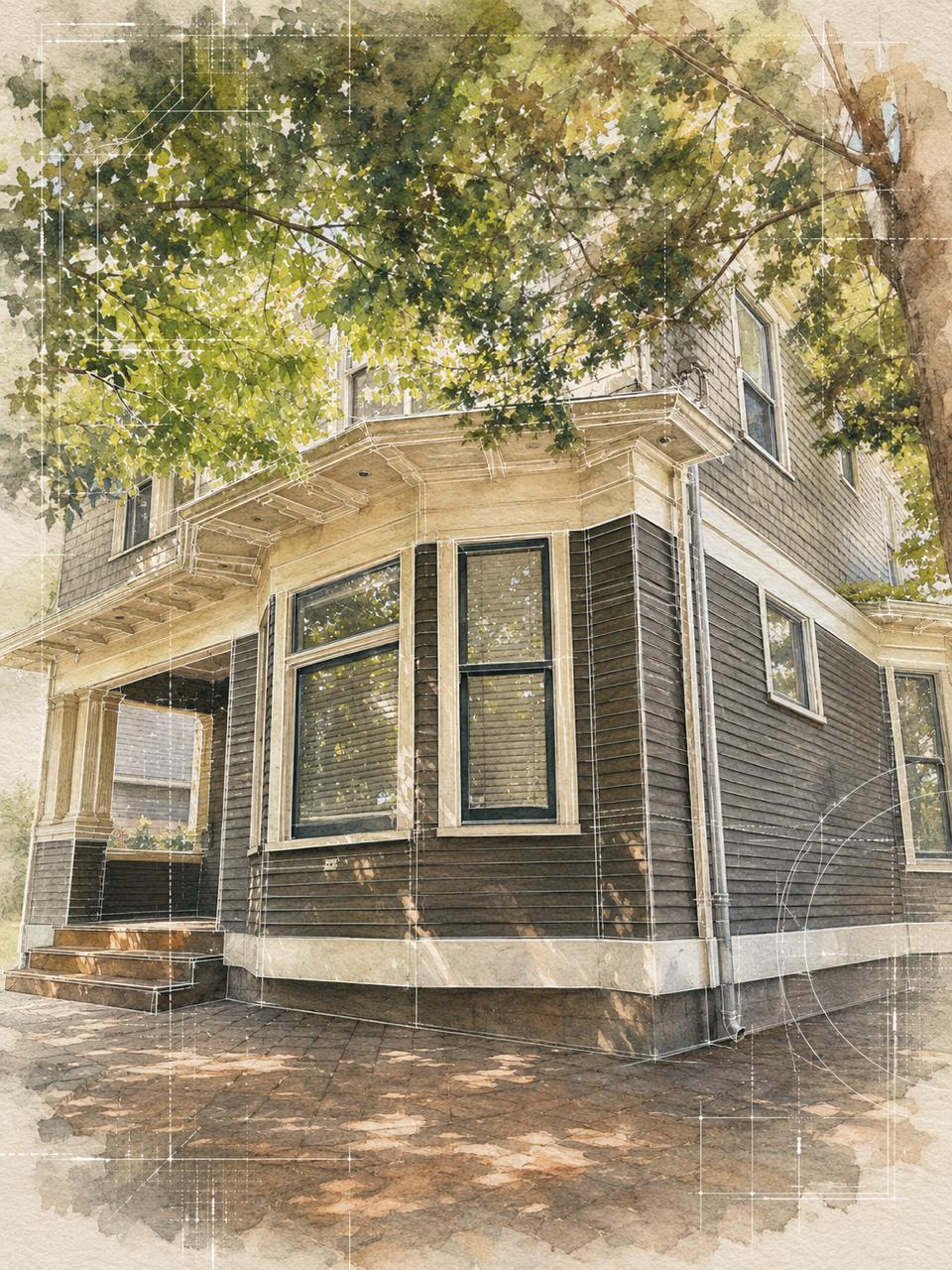 Exterior of Seattle Home for camera installation