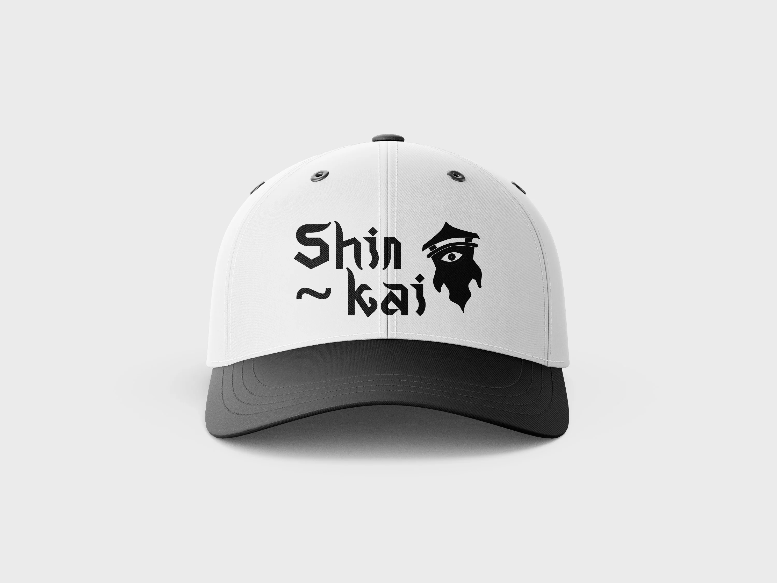 Mockup logo Shin Kai sur casquette