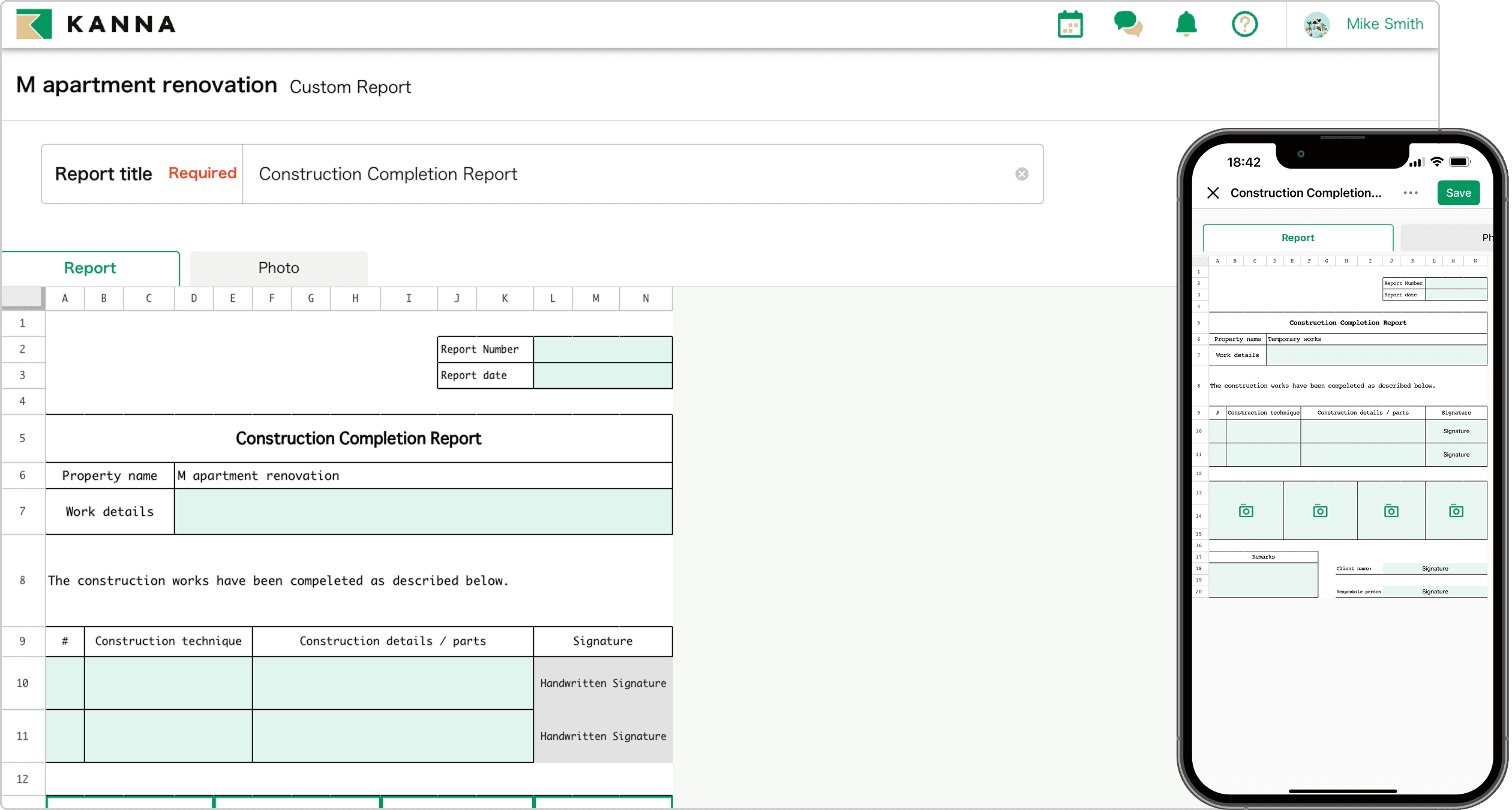 Custom Reporting | Kanna