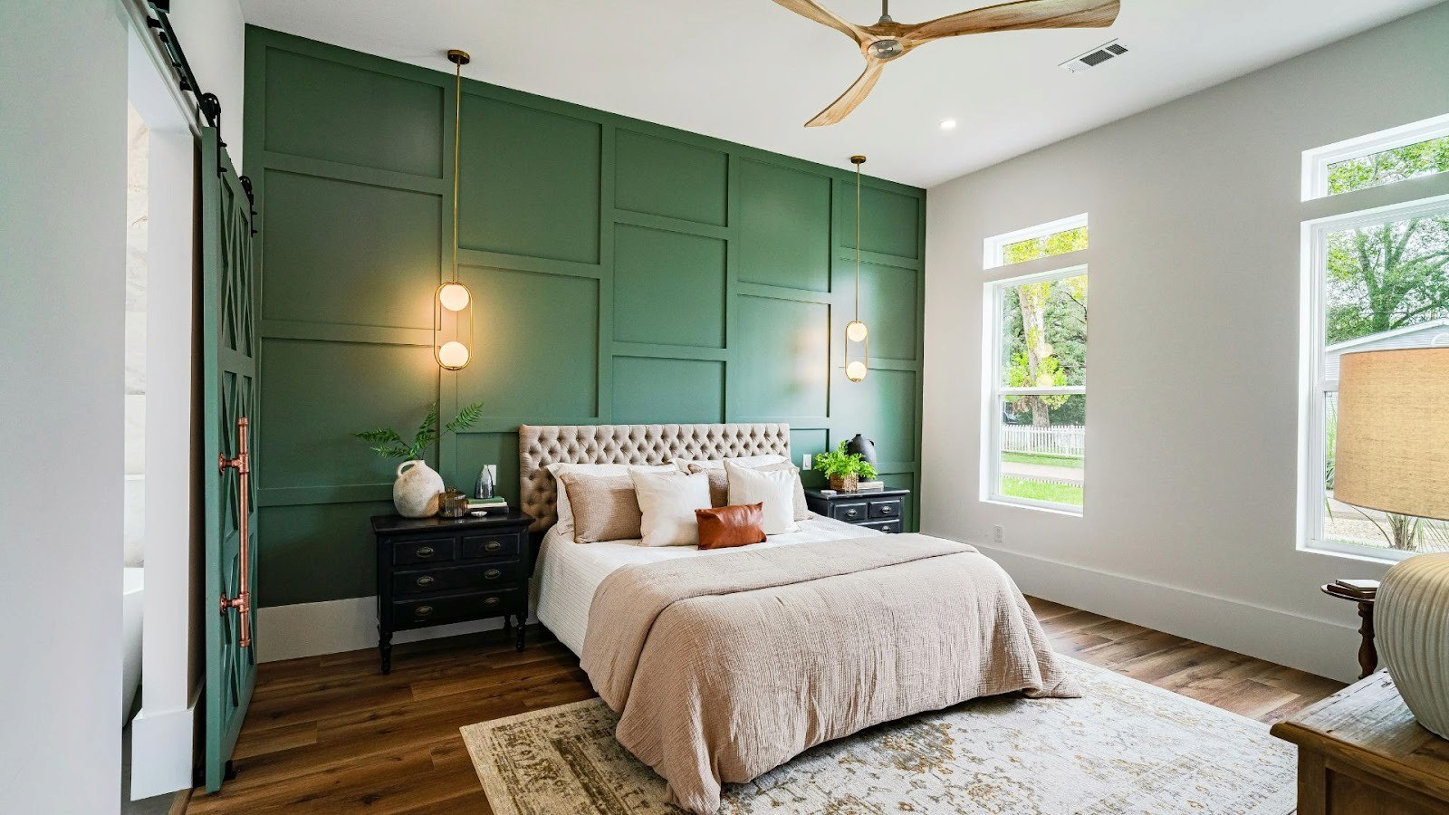 Paint One Accent Wall Instead of the Entire Room
