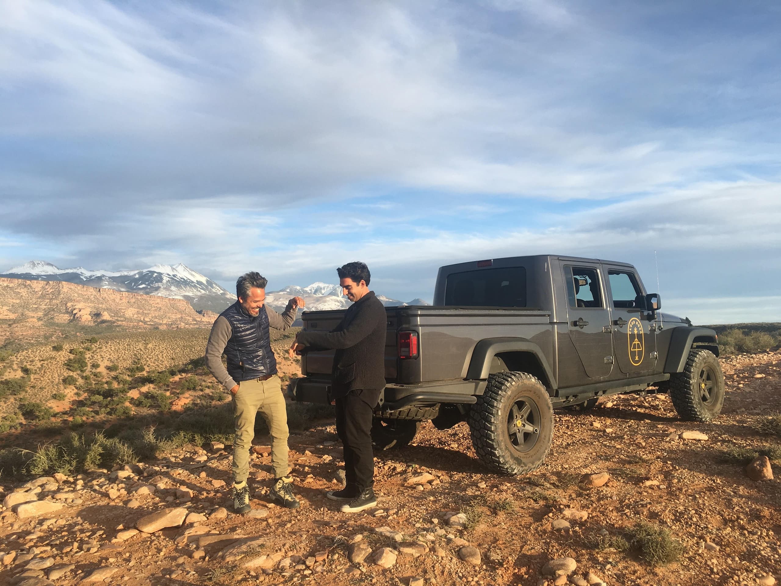 Photo of Eduardo Castillo and Kfir Levy