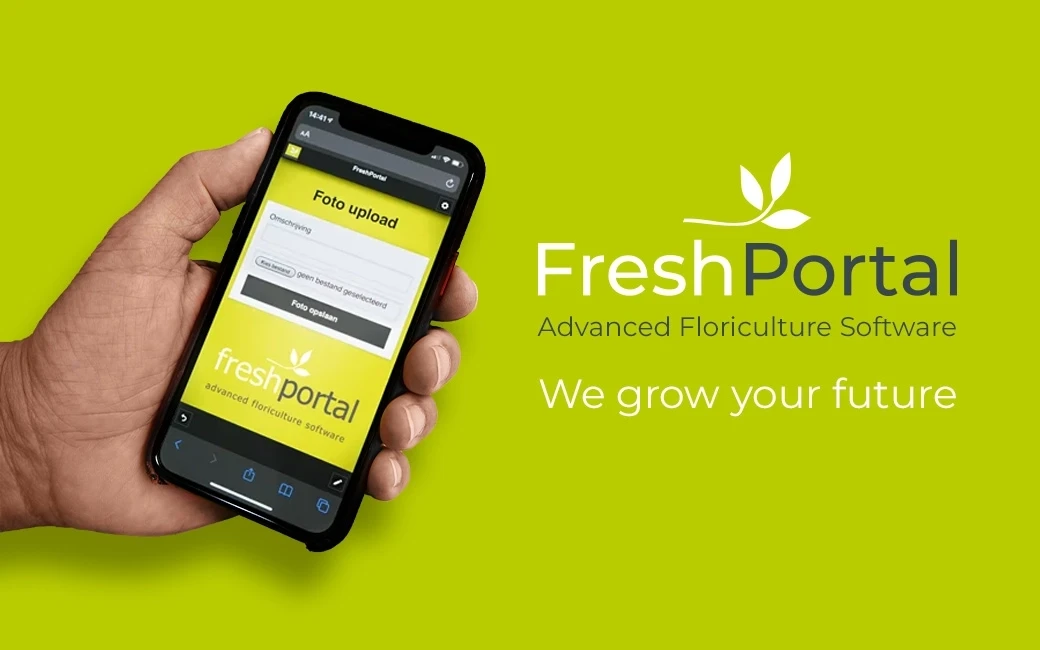 FreshPortal handheld met foto functionaliteit