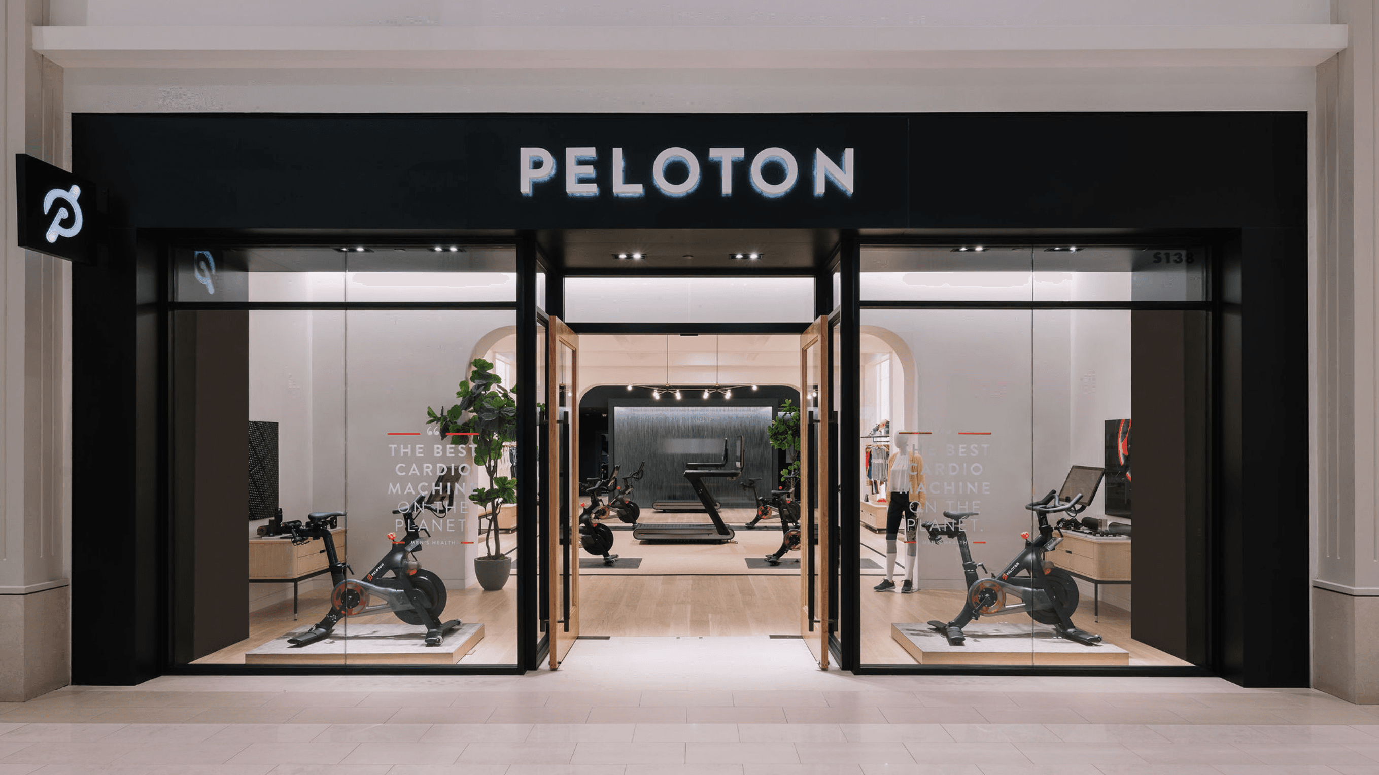 Peloton club store front image