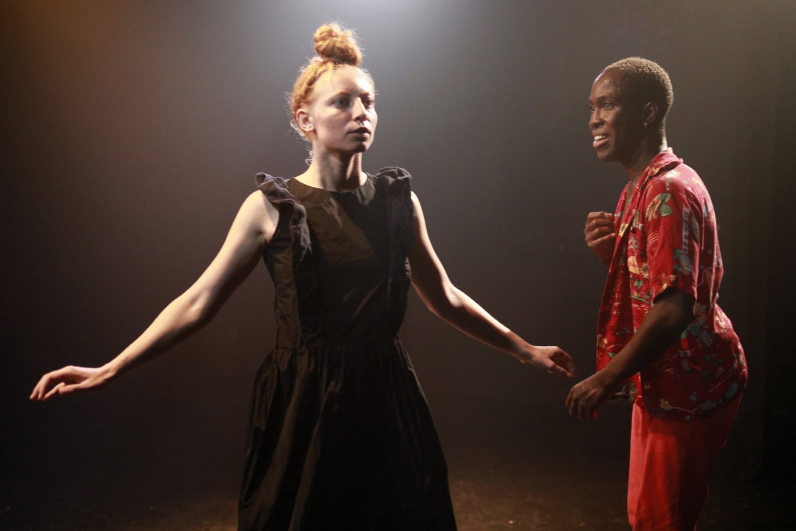 Close-up of a person's blue eye