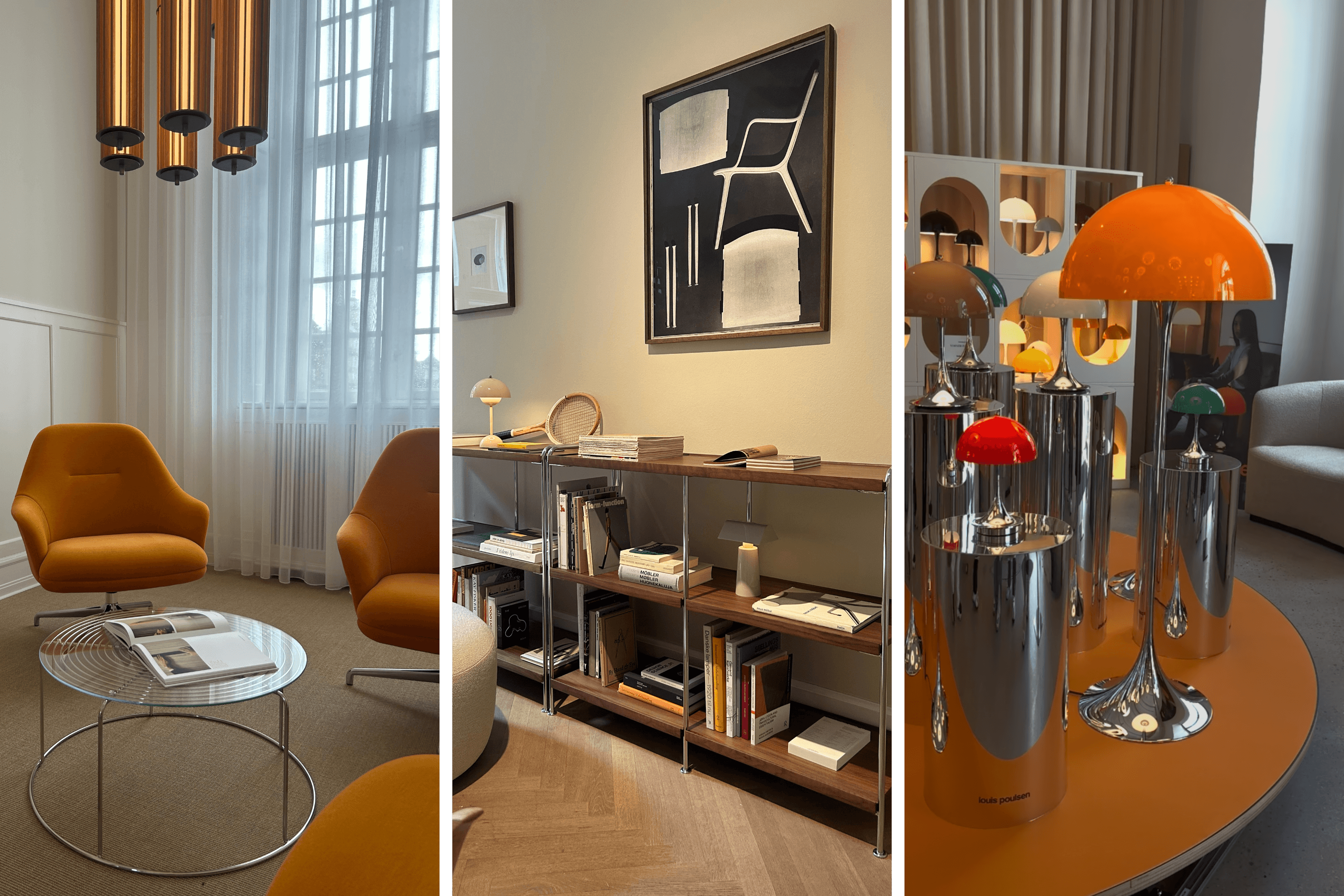 Andtradition Hilow bank en Fritz Hansen alfabet sofa | Flow Rotterdam