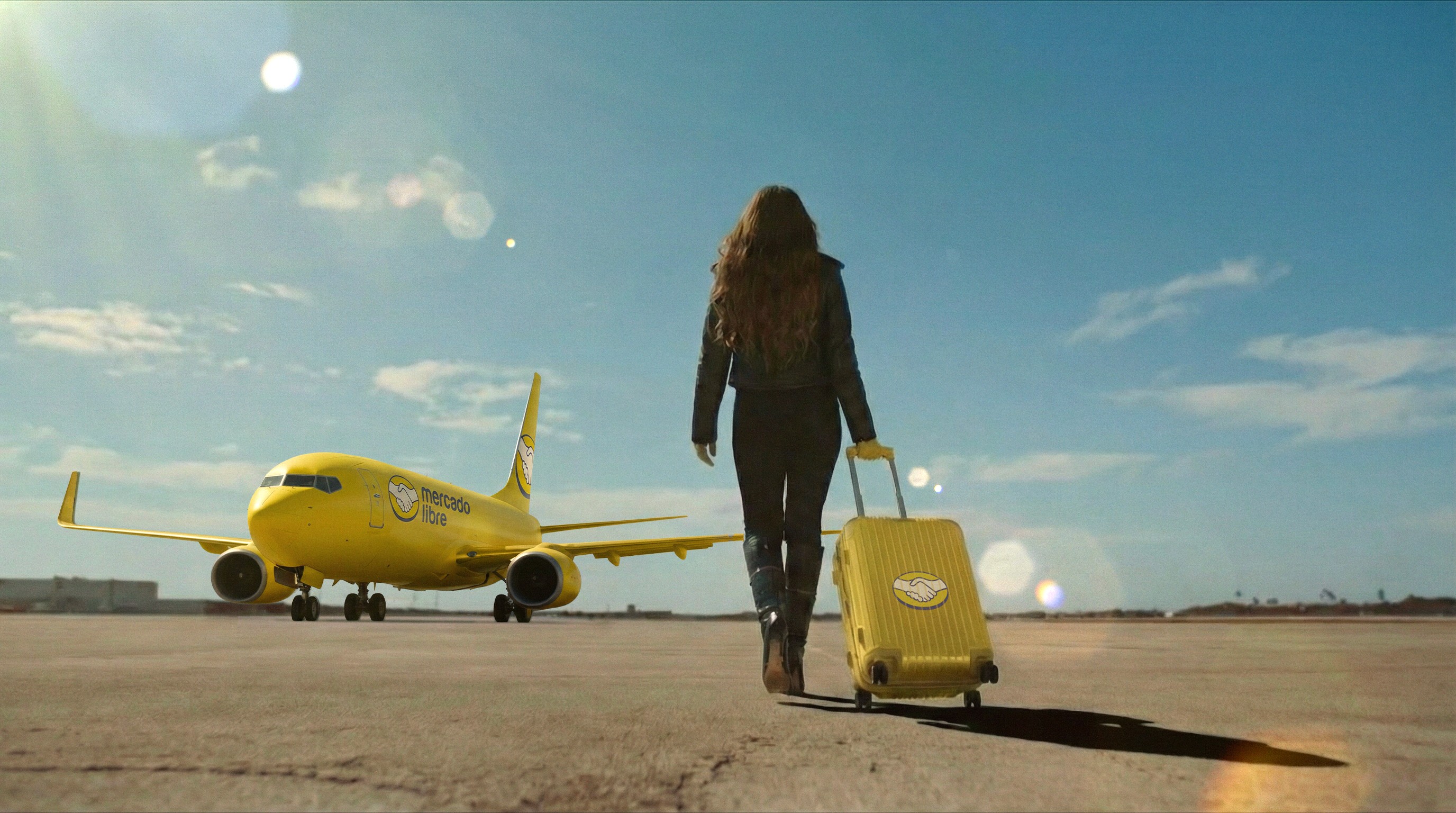 AI-generated commercial environment for Mercado Libre campaign — Juliette Universe