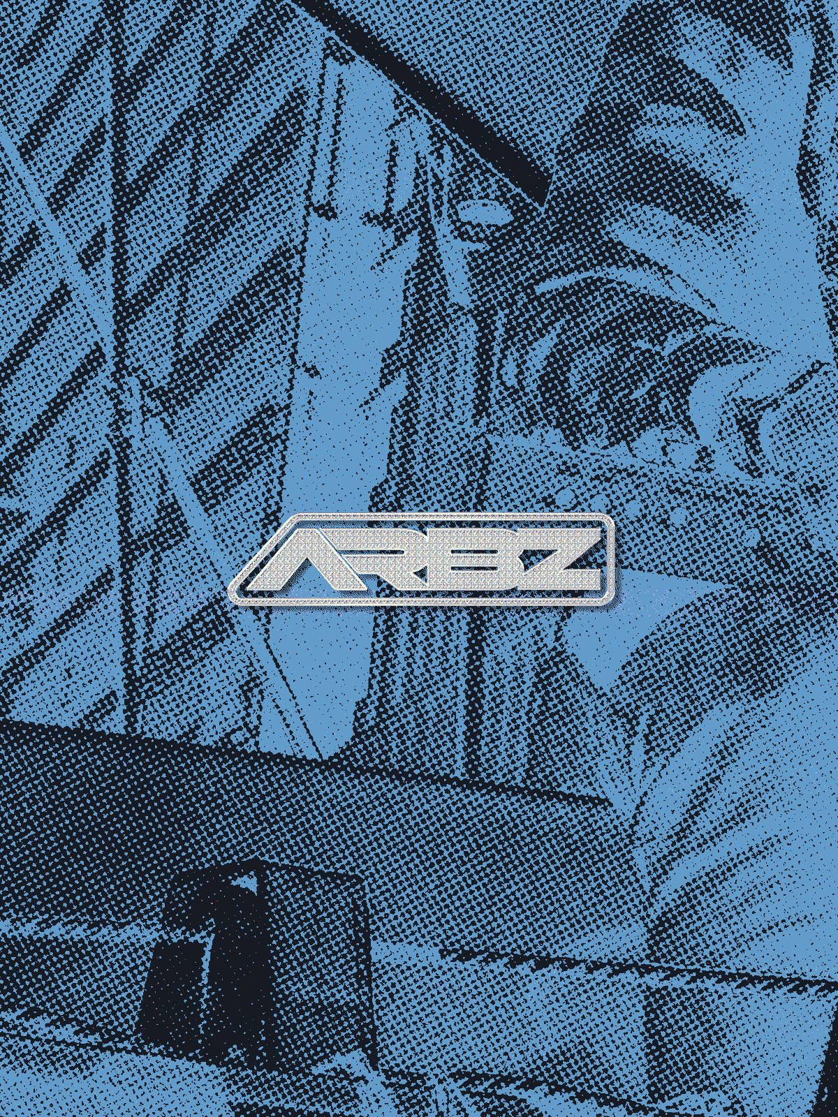 ARBZ - Animated GIF showing logo variations — Logo design process