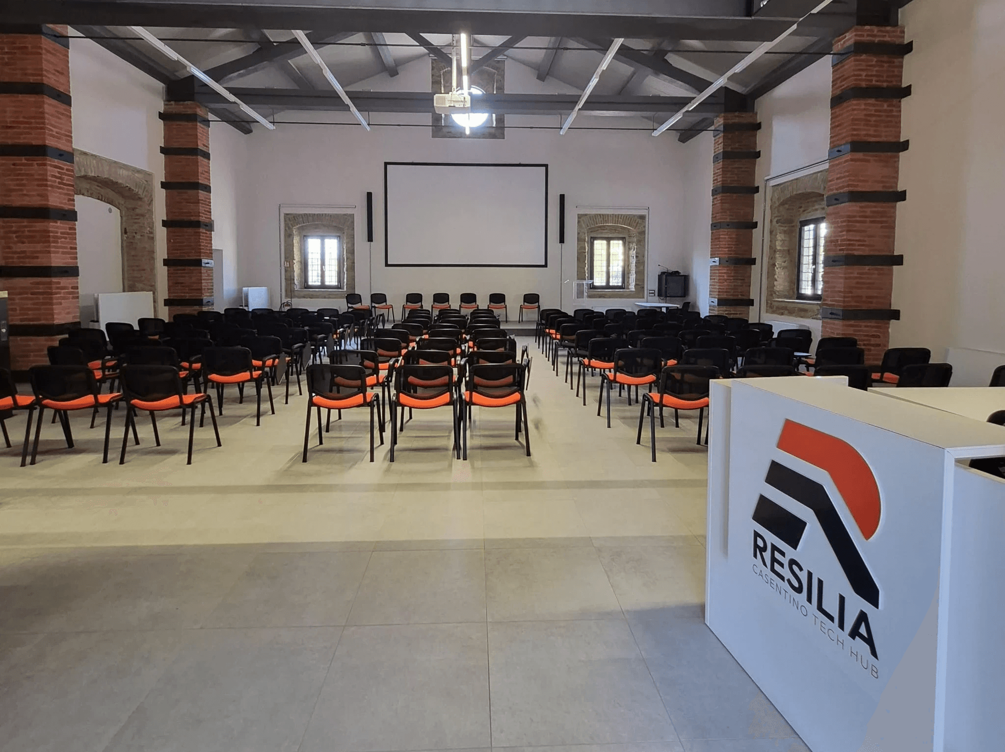 Sala eventi del Casentino Tech Hub