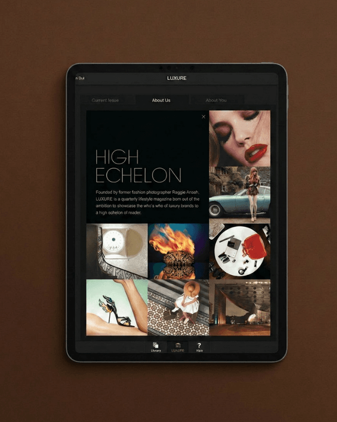 Luxure Website by Lucent Arc