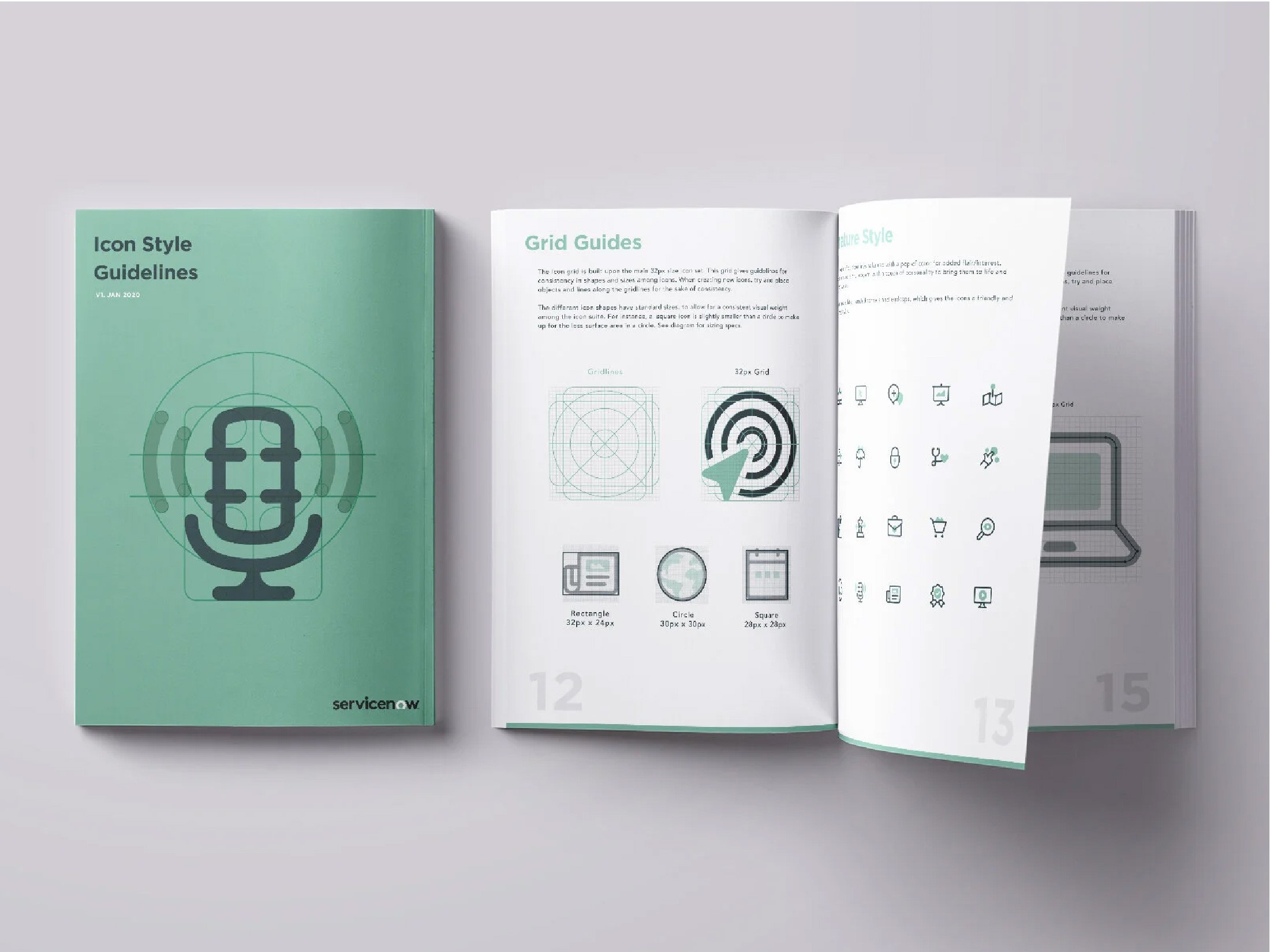 servicenow deisgn system style guide