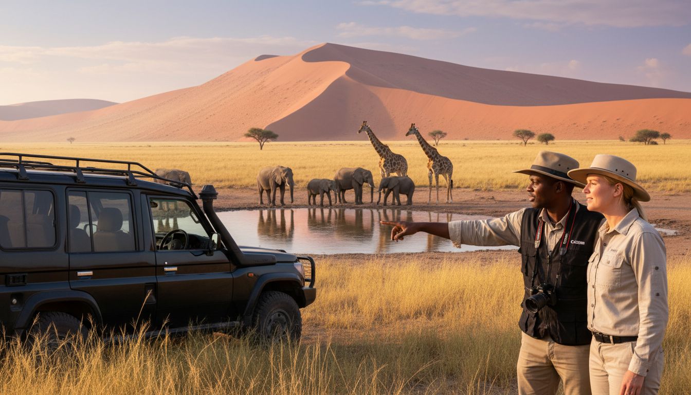 safari luxe Namibie