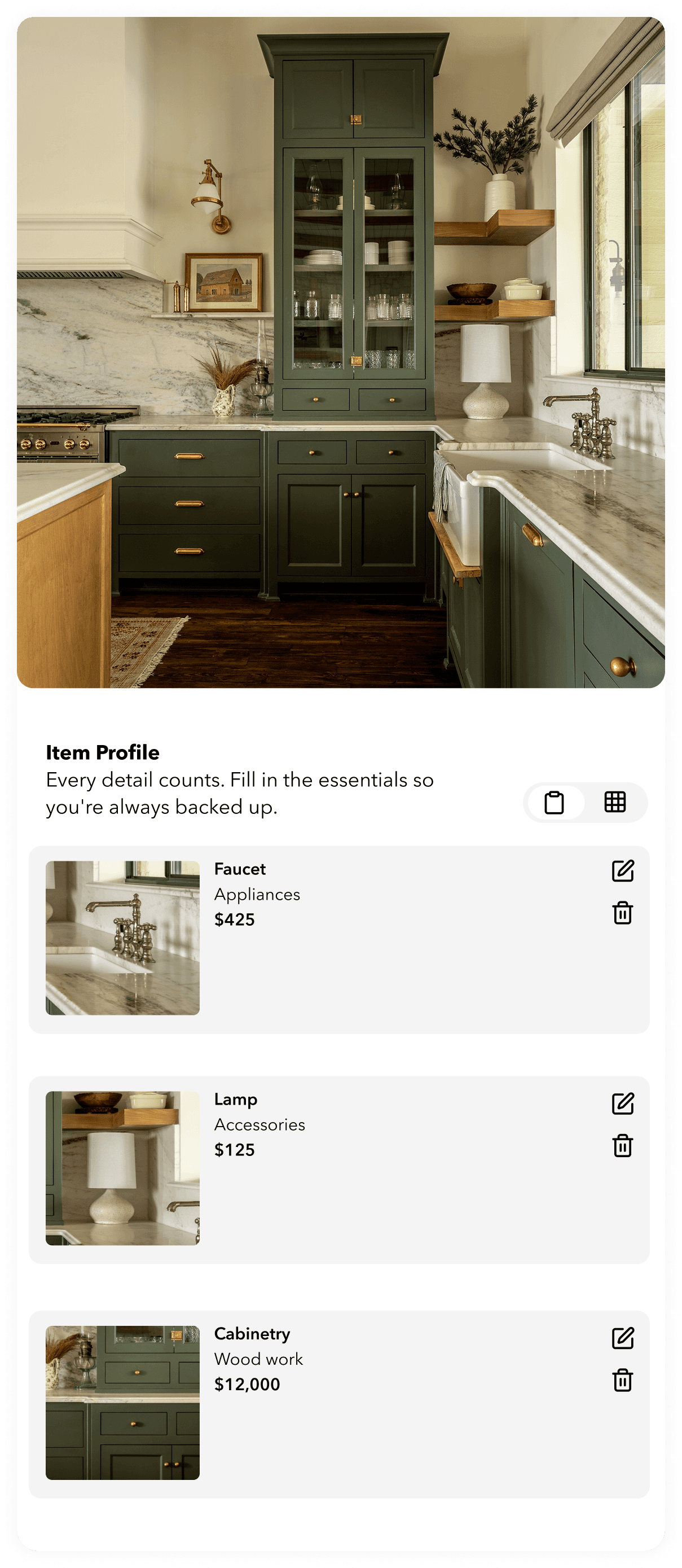 Rustic modern hill country living room with limestone fireplace, leather sofa, and western artwork on stone accent wall