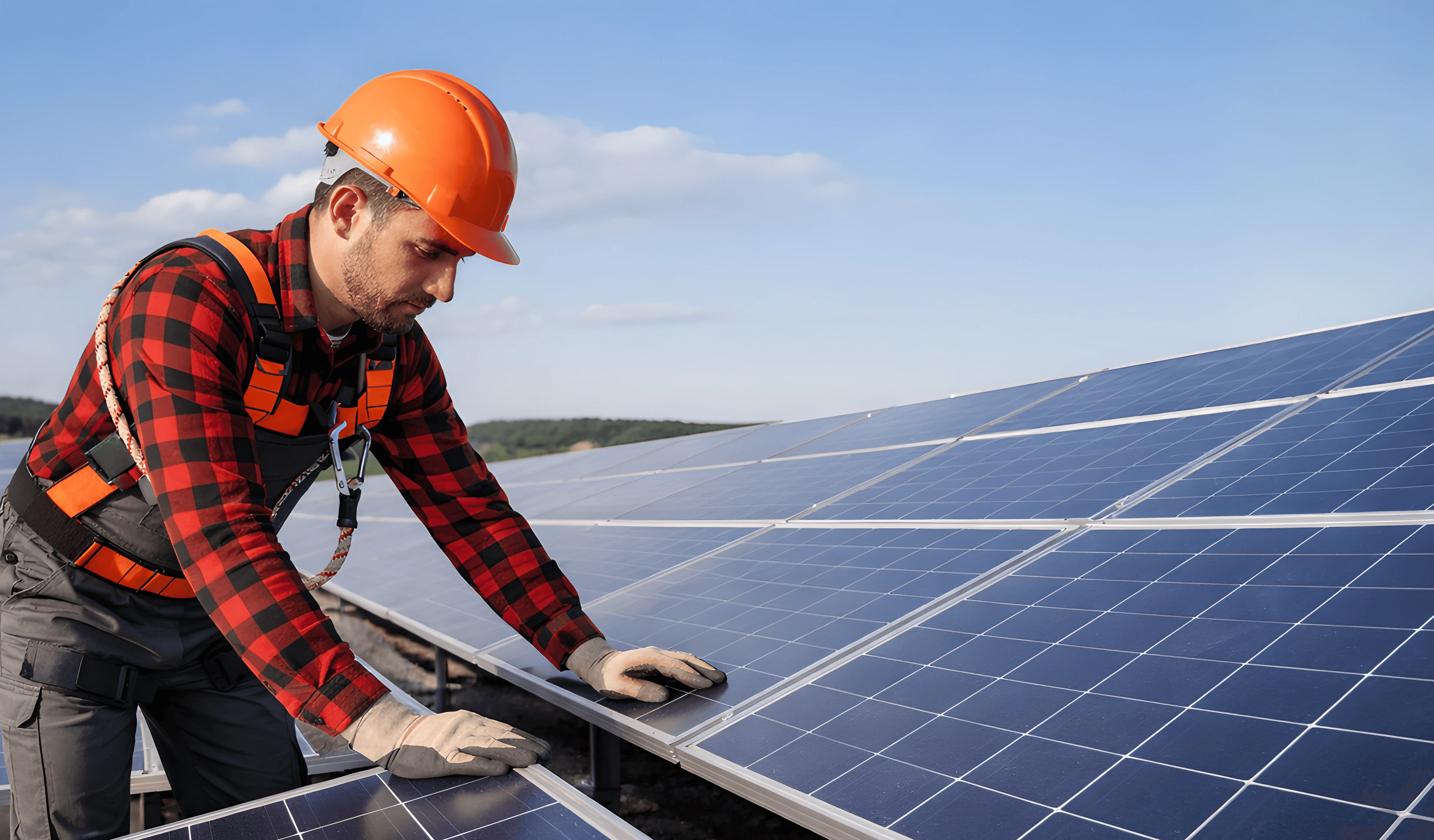 Écolum Électricité - Image panneaux solaire