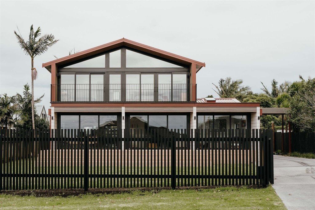 beige wooden house layout