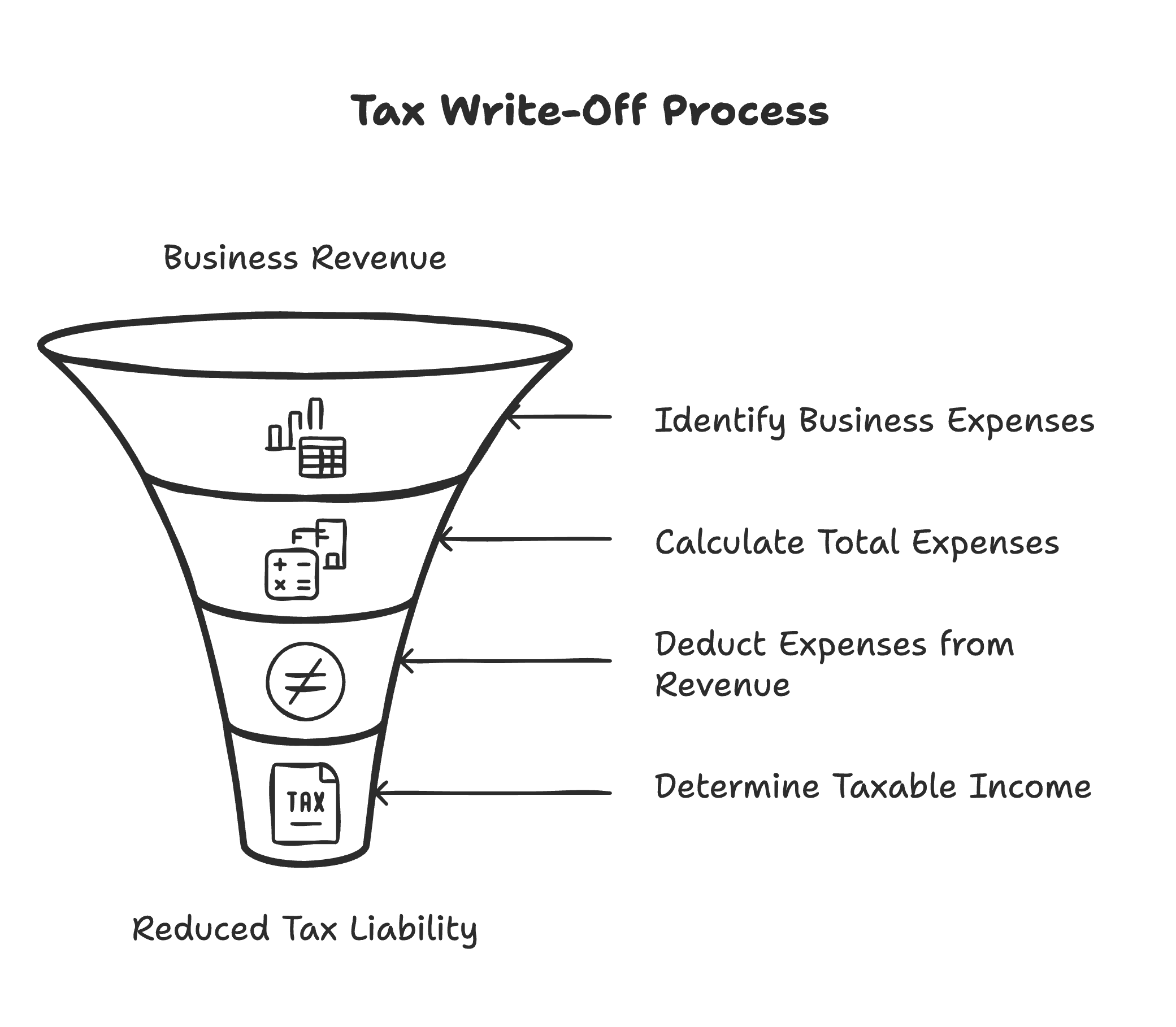 Tax write off funnel