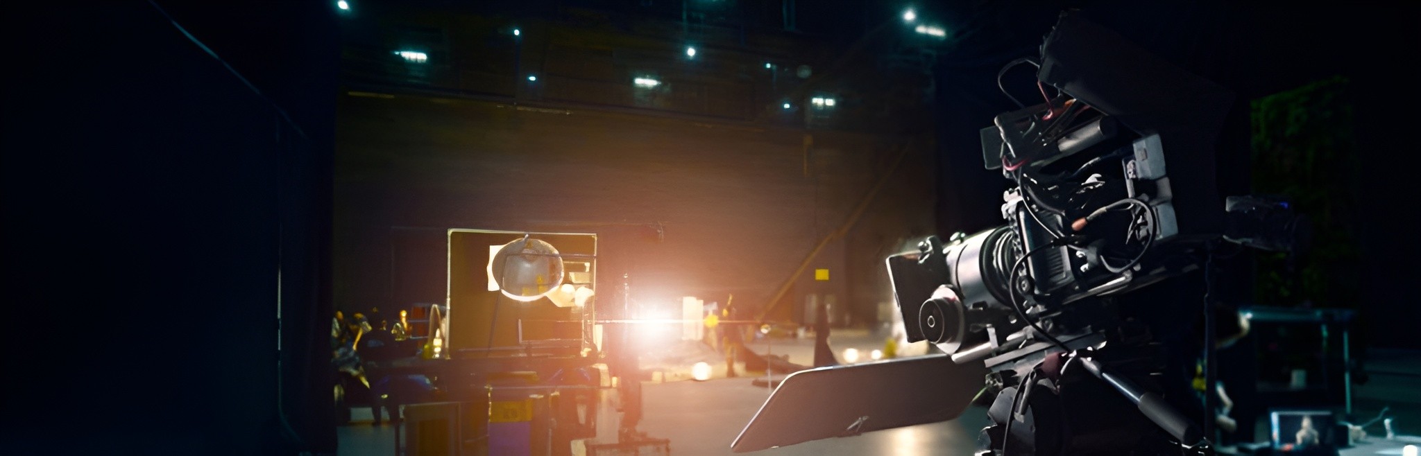 black and gray camera tripod