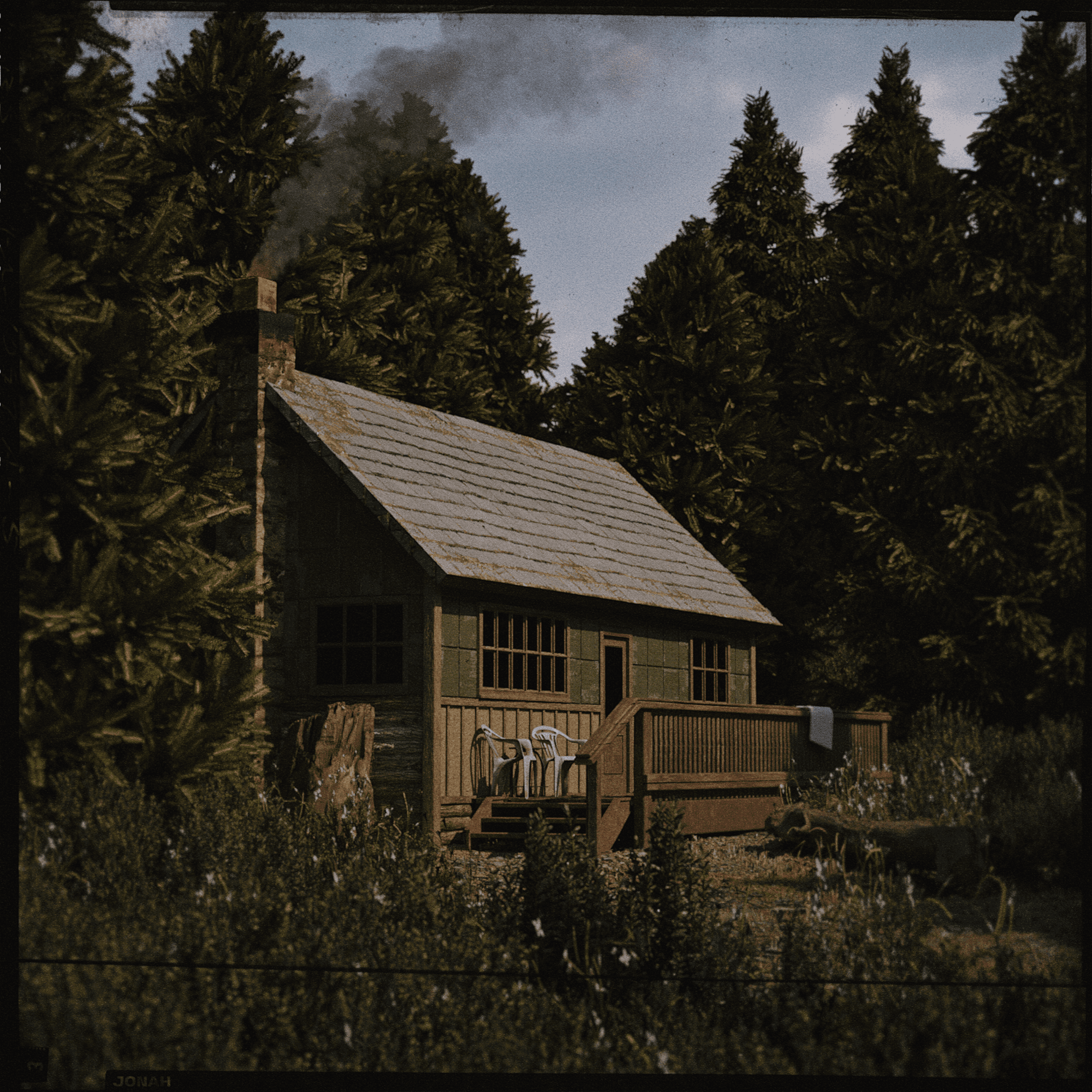 3D Cabin in the woods