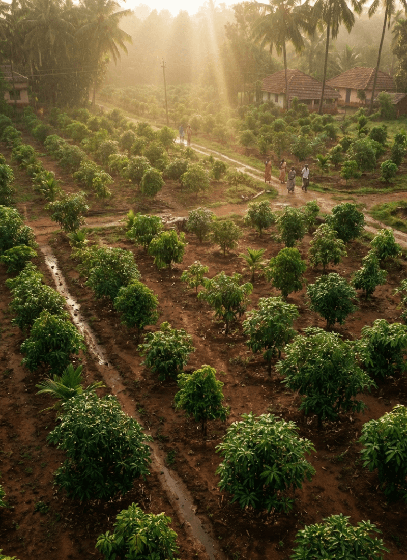 Beautiful landscaped garden with greenery and outdoor design elements.