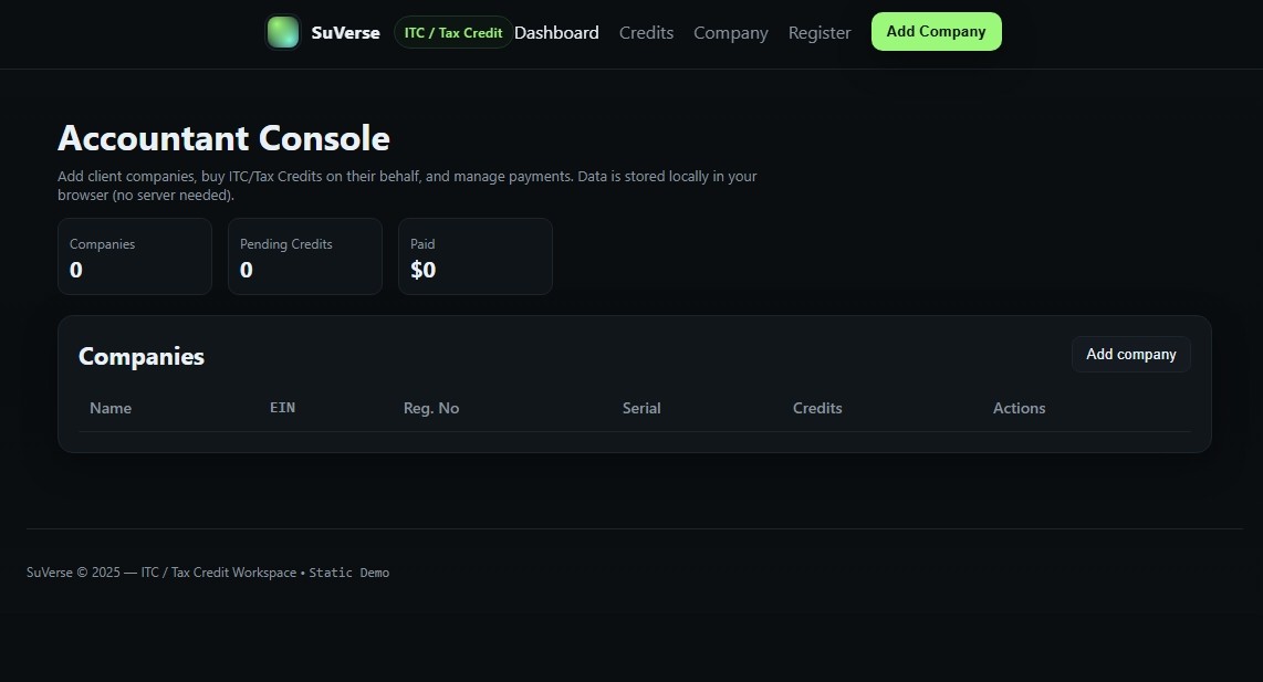 Clario dashboard showing balance, daily spending limit, savings plans, and real-time expense tracking in a modern interface.