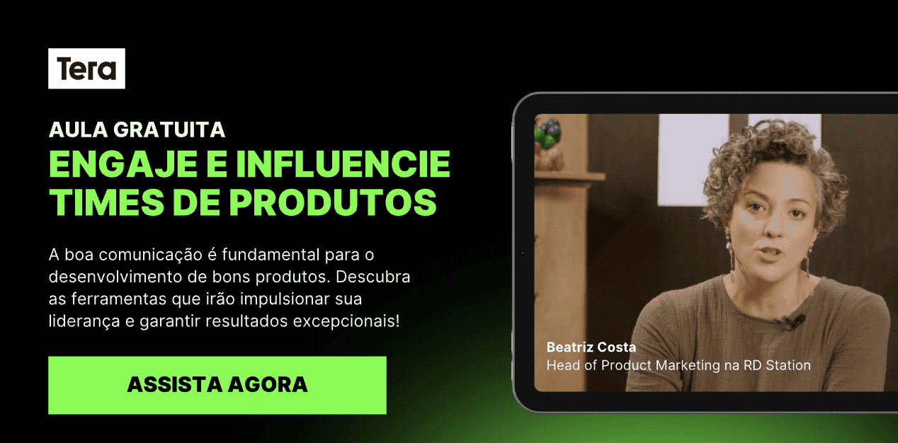 Engaje e influencie times de produtos