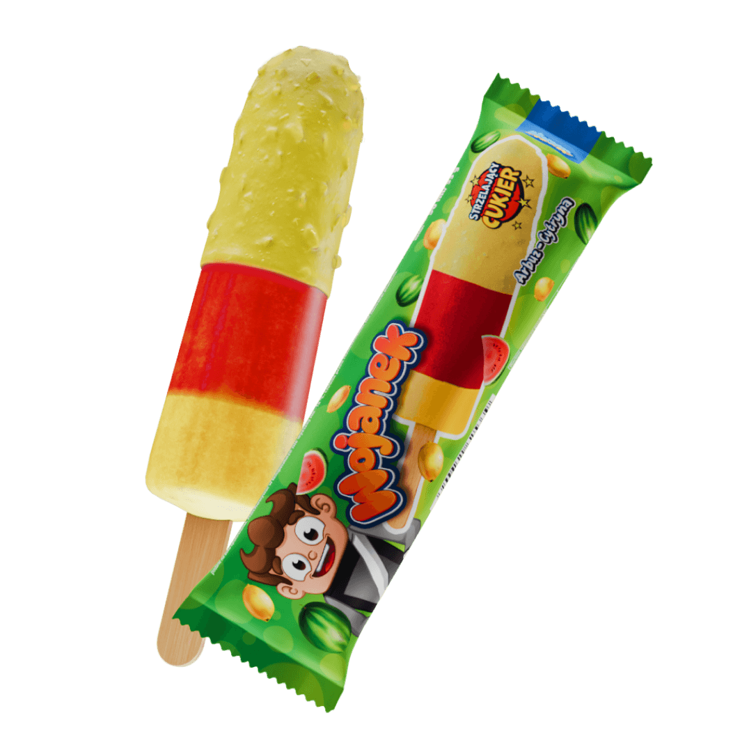 Wojanek – lody jabłko-truskawka