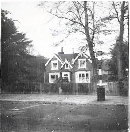 Front of the original Hollies house in the 1950s