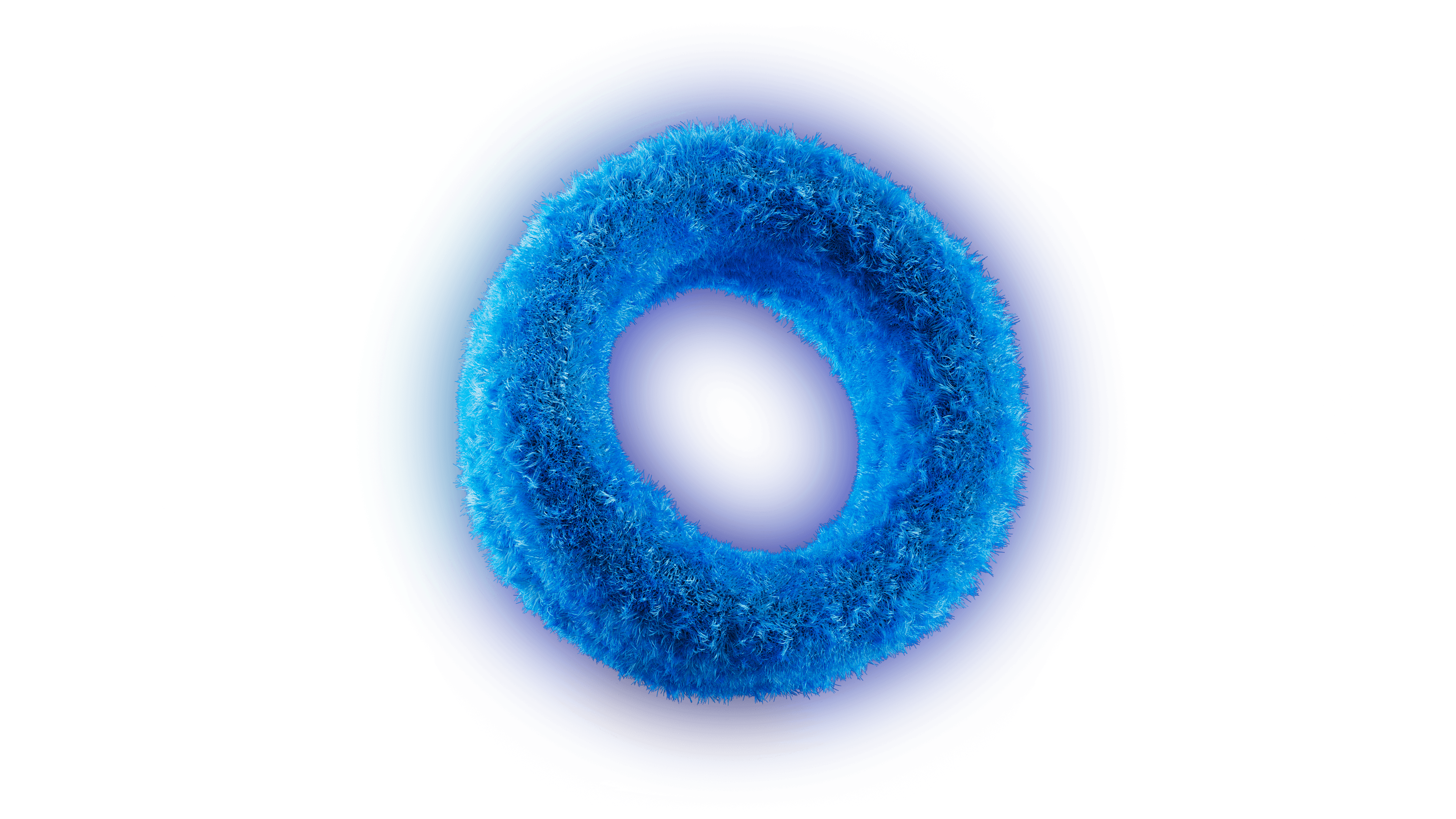 Abstract 3D shape used for decorative purposes