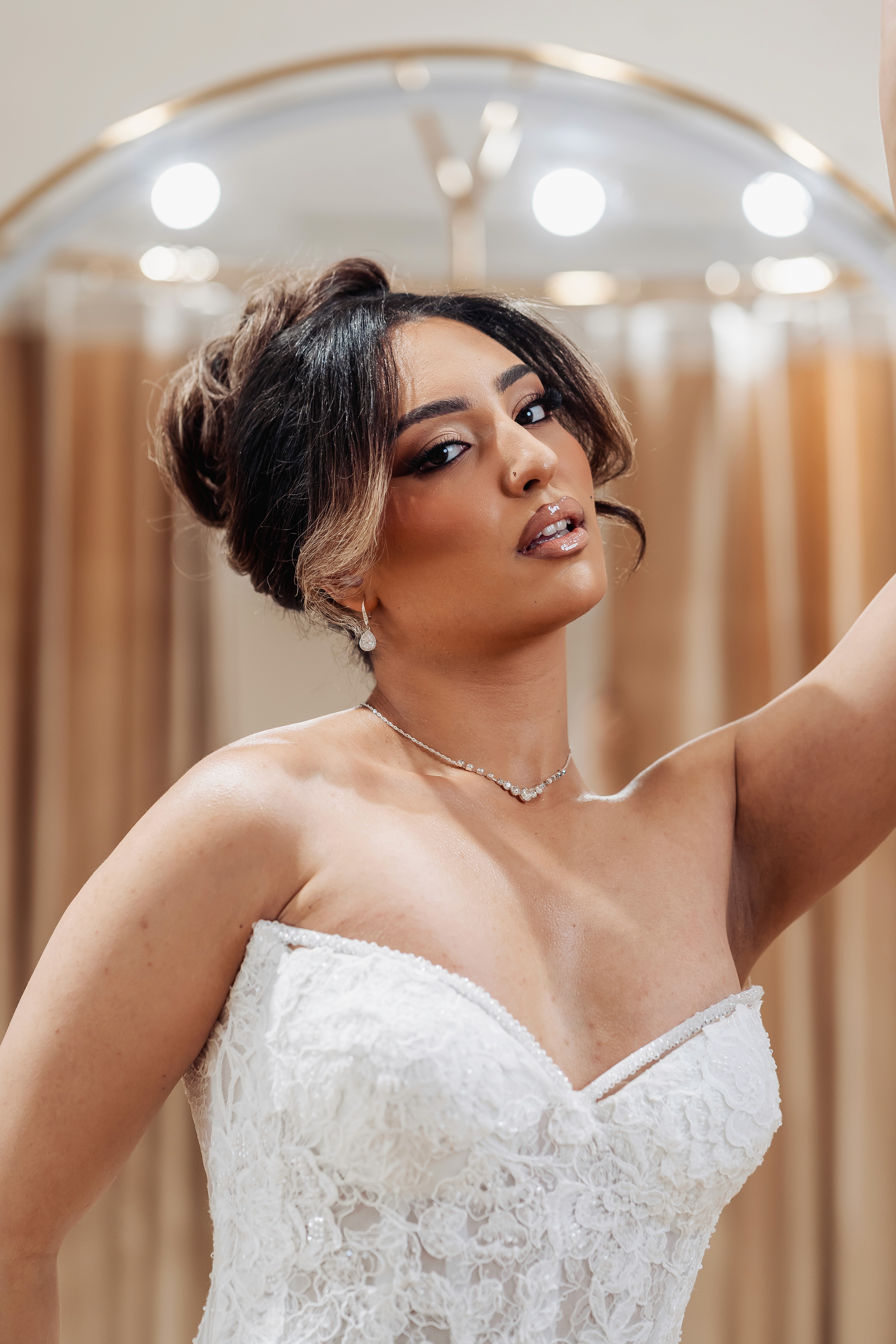 full glam bridal makeup