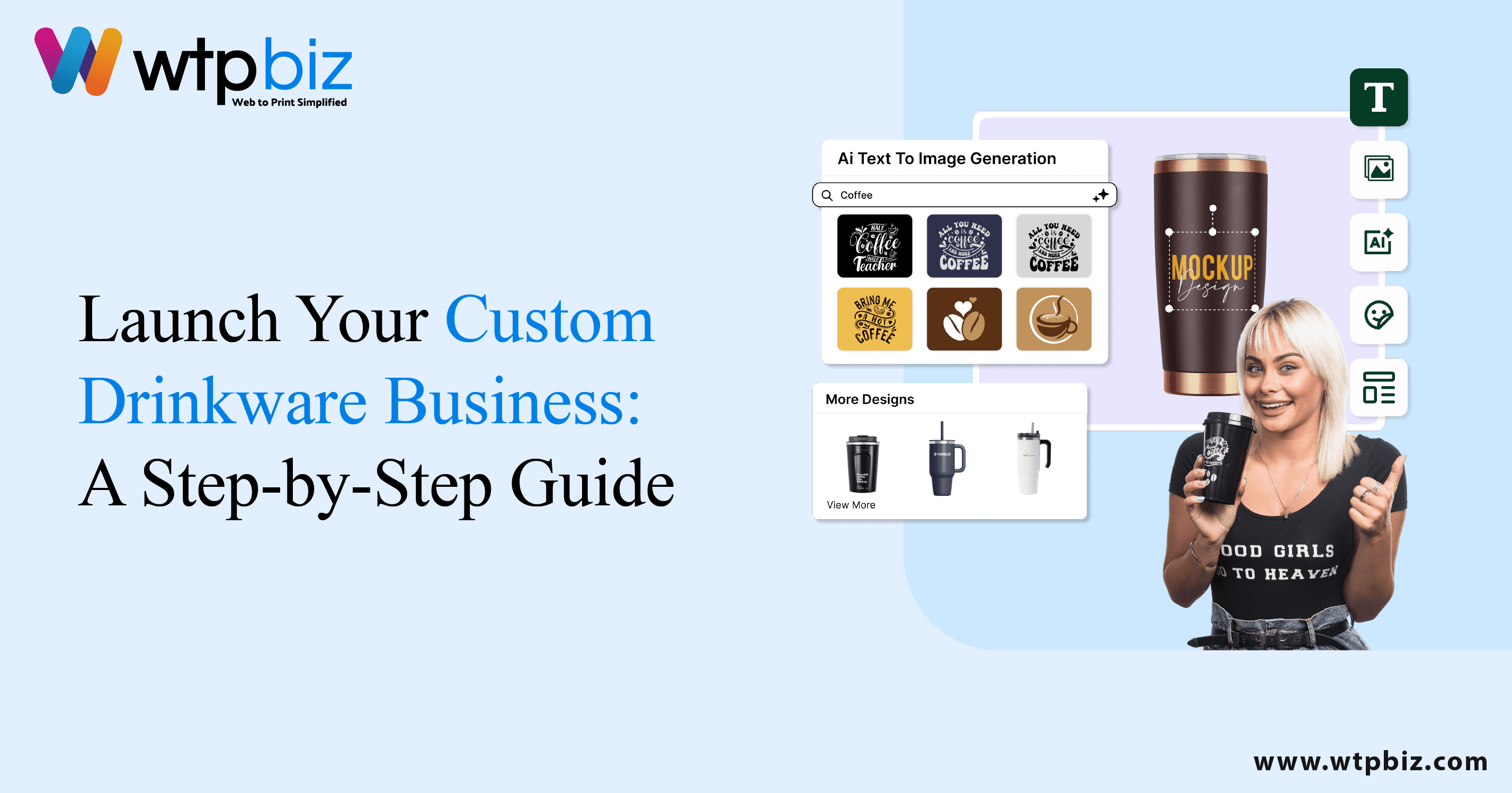 Custom drinkware business- step by step guide