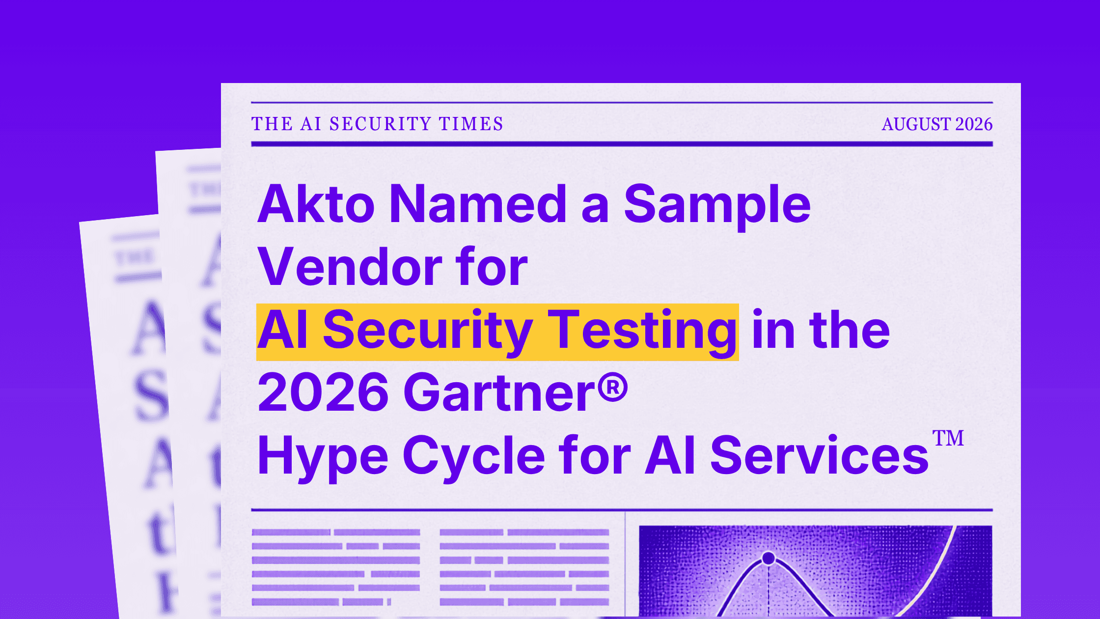 Akto Named Sample Vendor for AI Security Testing