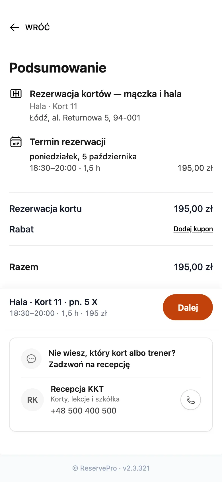 Potwierdza i płaci