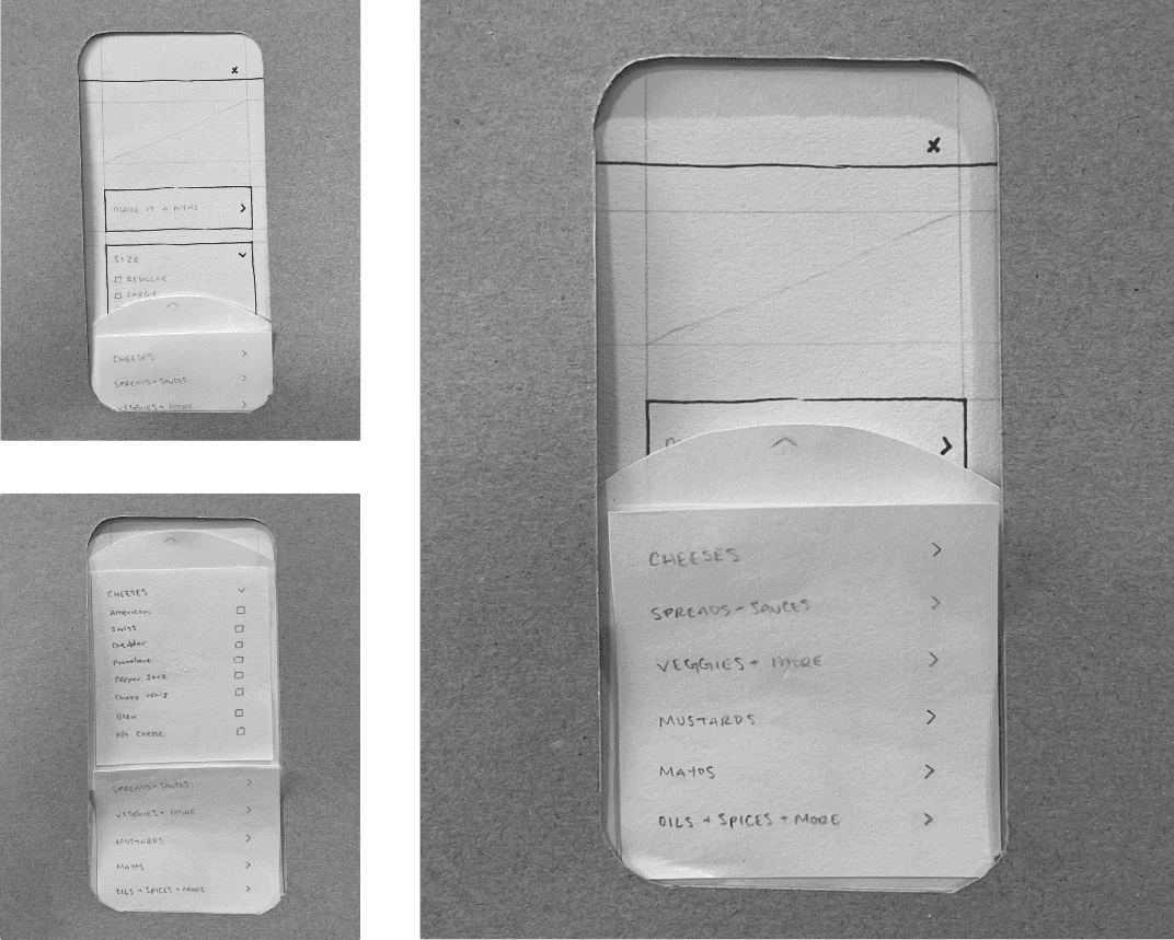interactive paper prototype