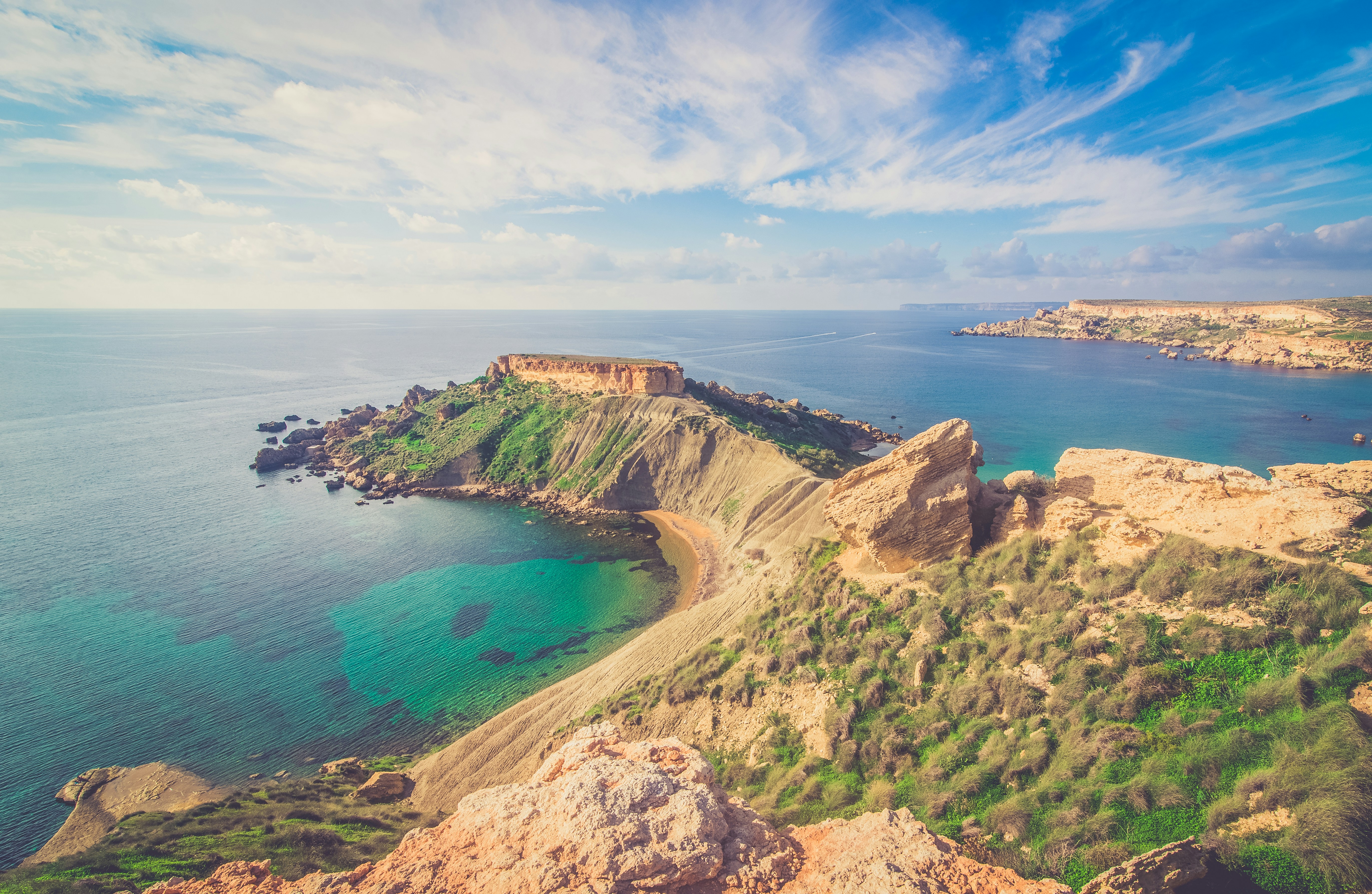 Malta coast