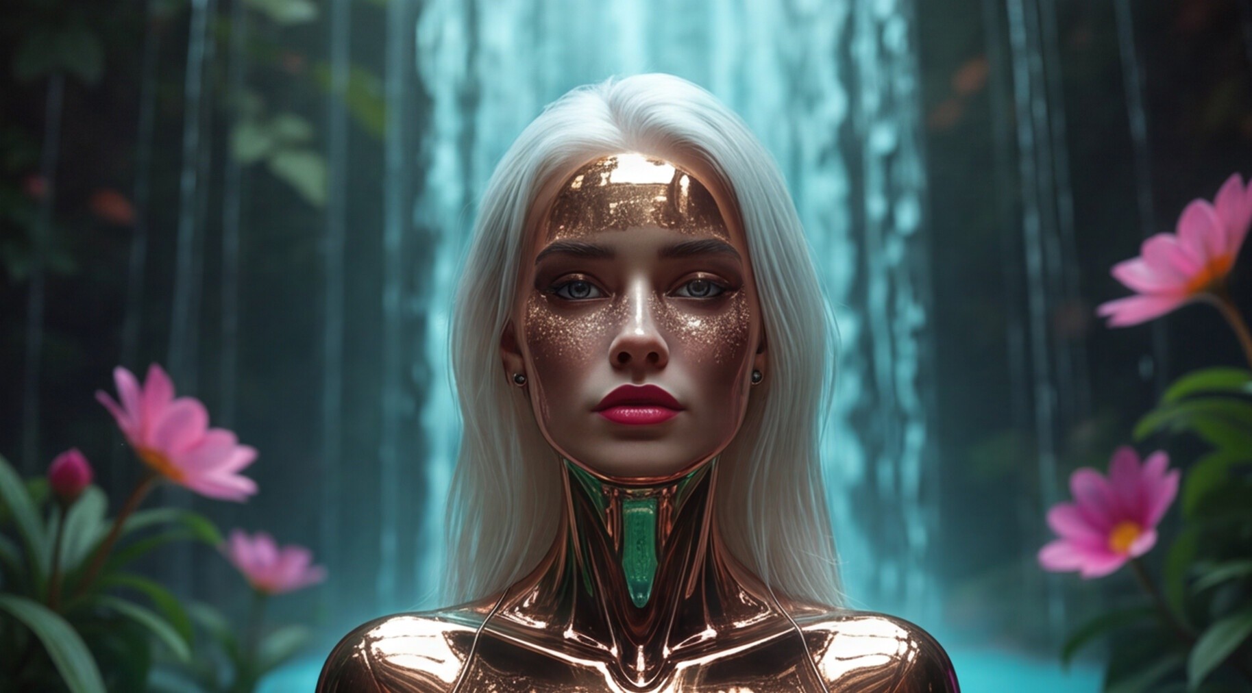 close, the chrome face