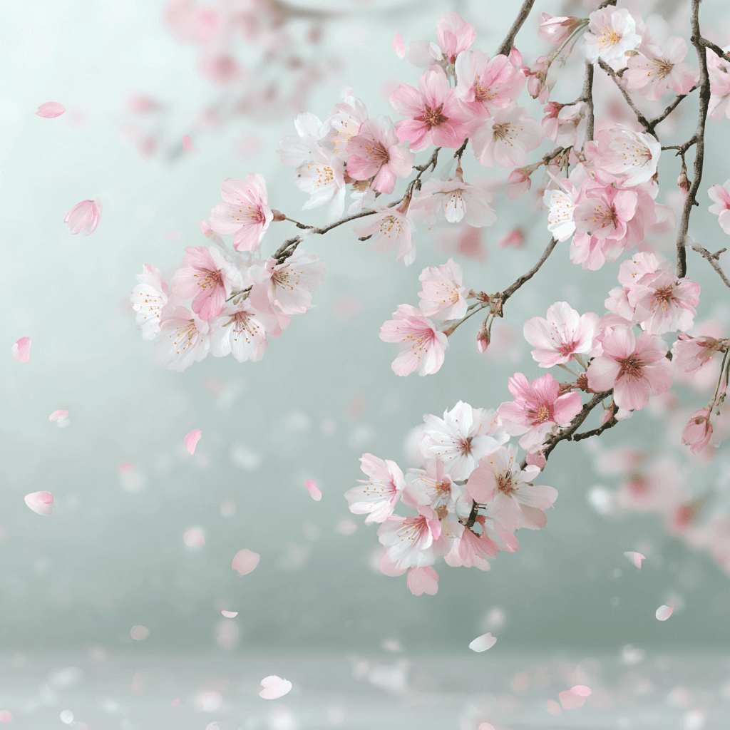 hanami morning Apple Watch collection header image featuring floral, modern, and spring.