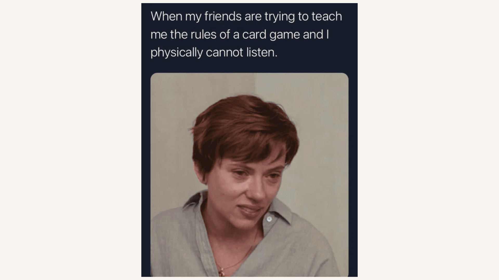 Meme showing that some people don't enjoy games in emails